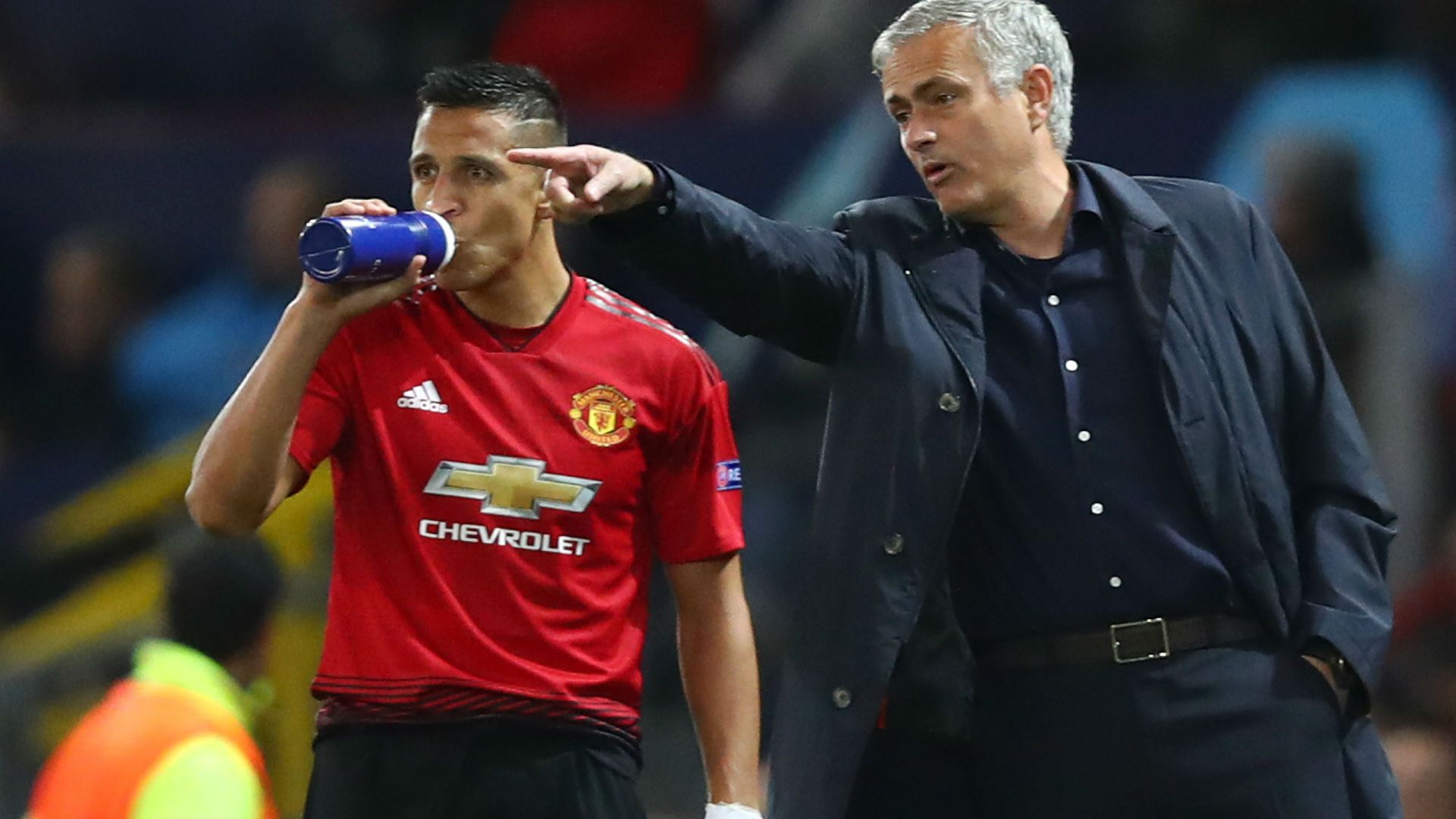 Alexis Sánchez - José Mourinho