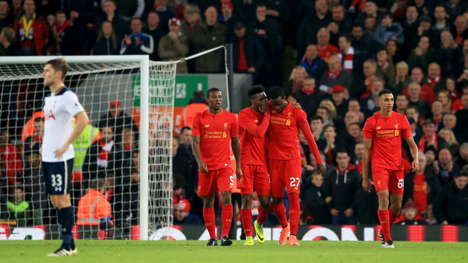 Liverpool Tottenham Oct 2016