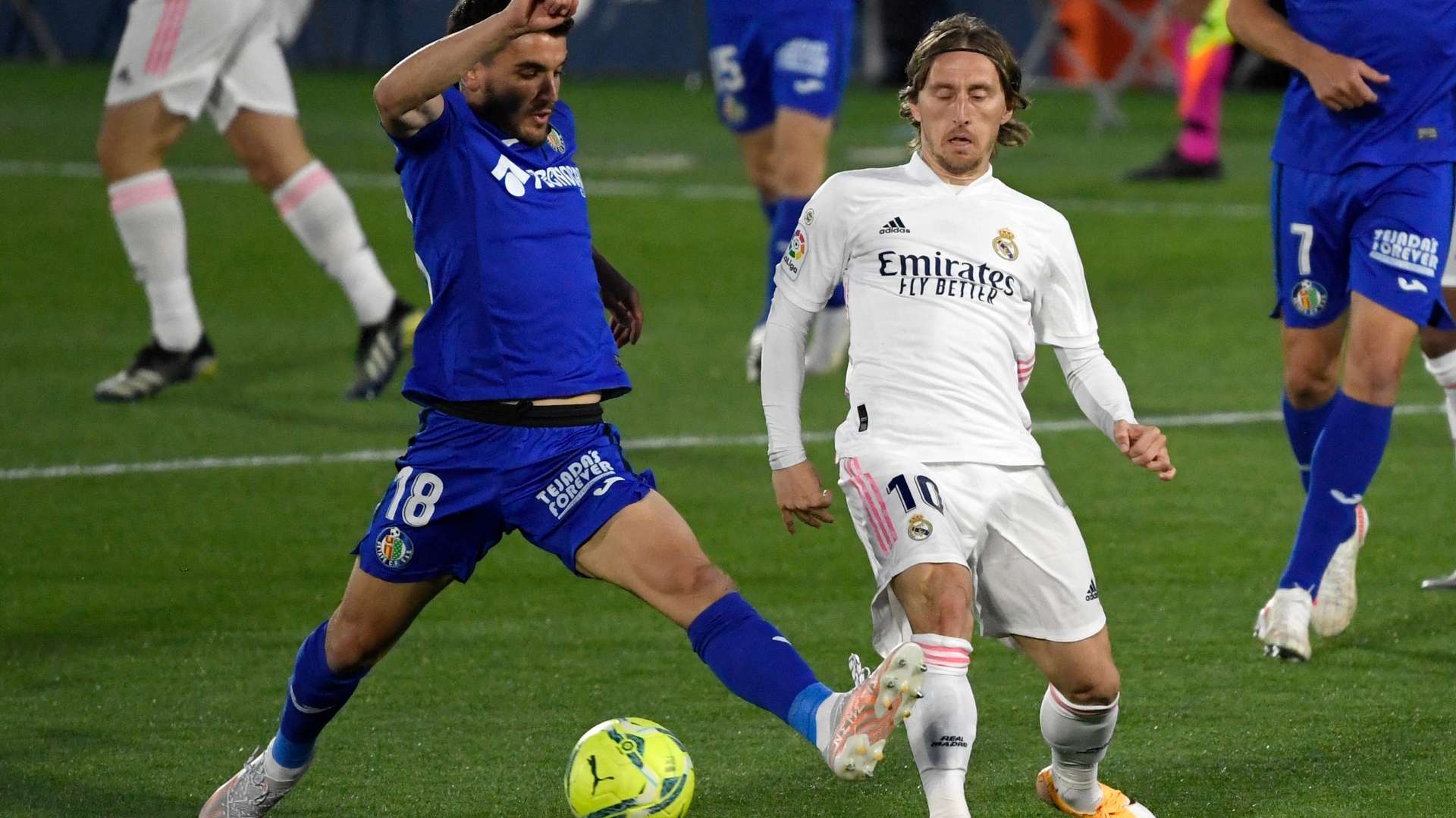 Luka Modric Real Madrid Getafe 18-04-2021