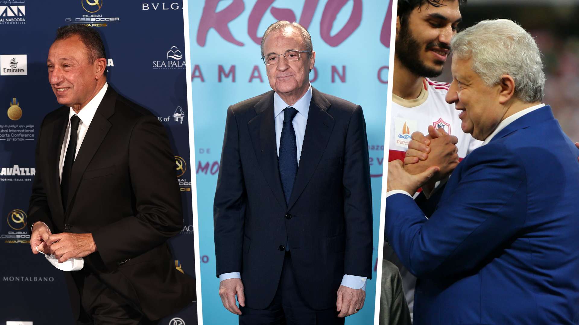florentino perez, mortada mansour, mahmoud el khatib