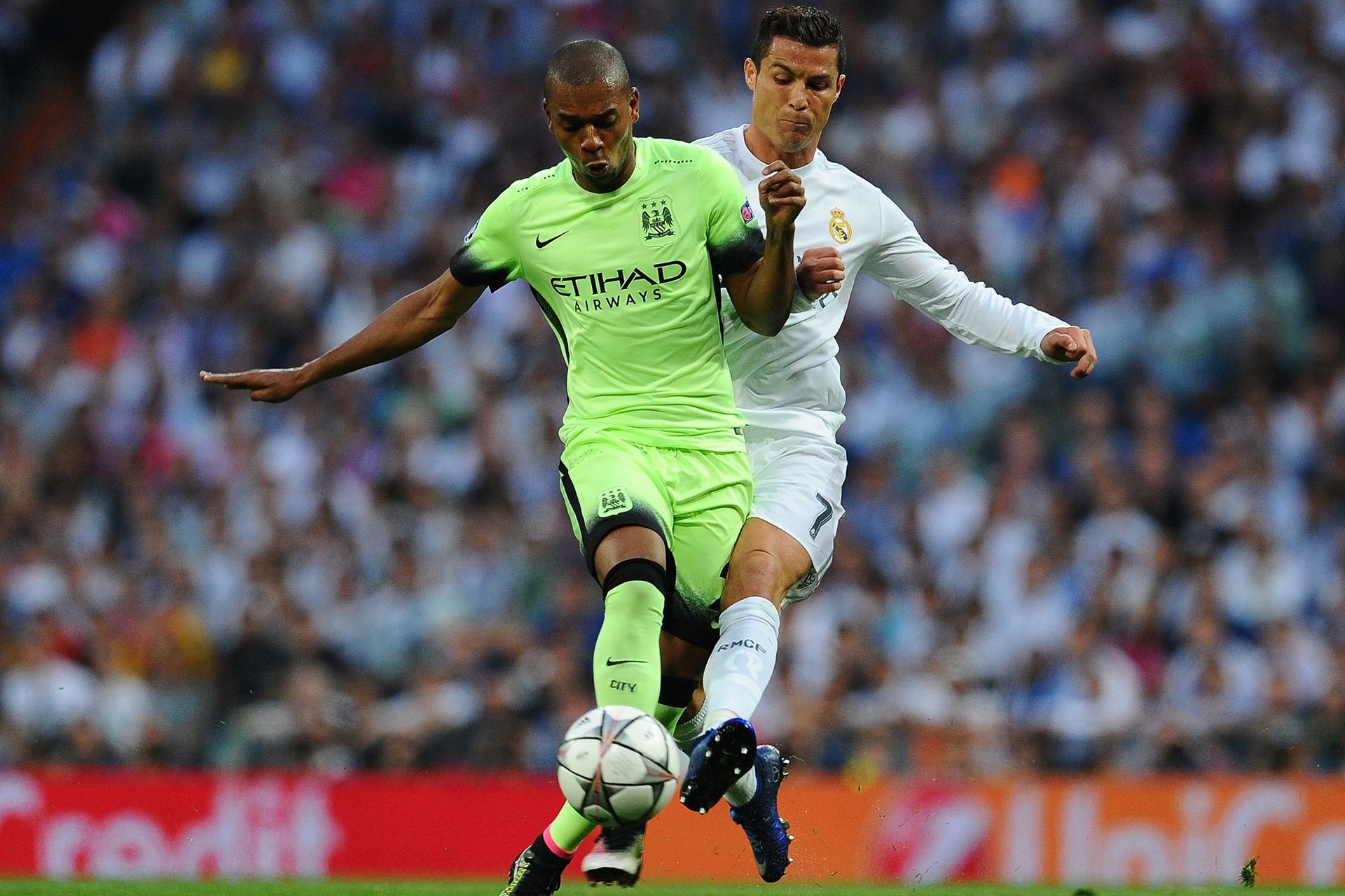 Cristiano Ronaldo Mangala Real Madrid Manchester City 04052016