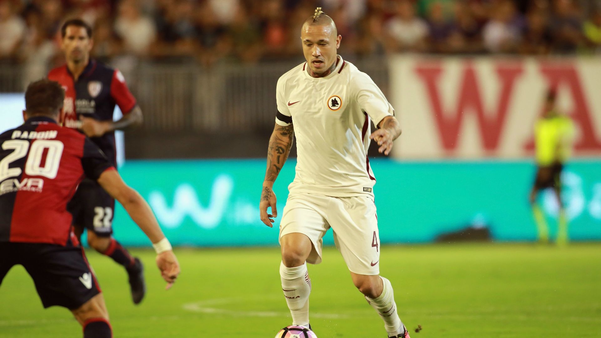 Radja Nainggolan Roma Cagliari Serie A 28082016