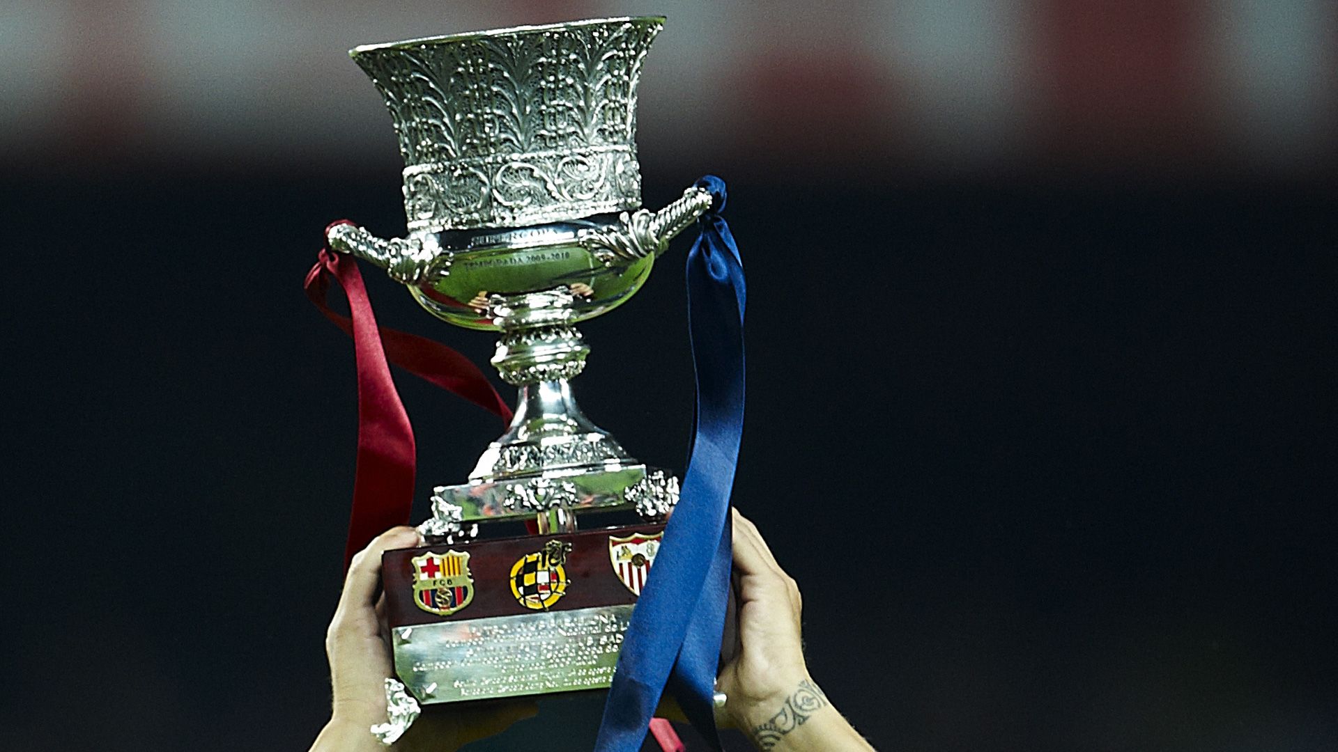 Supercopa Trophy Spanien
