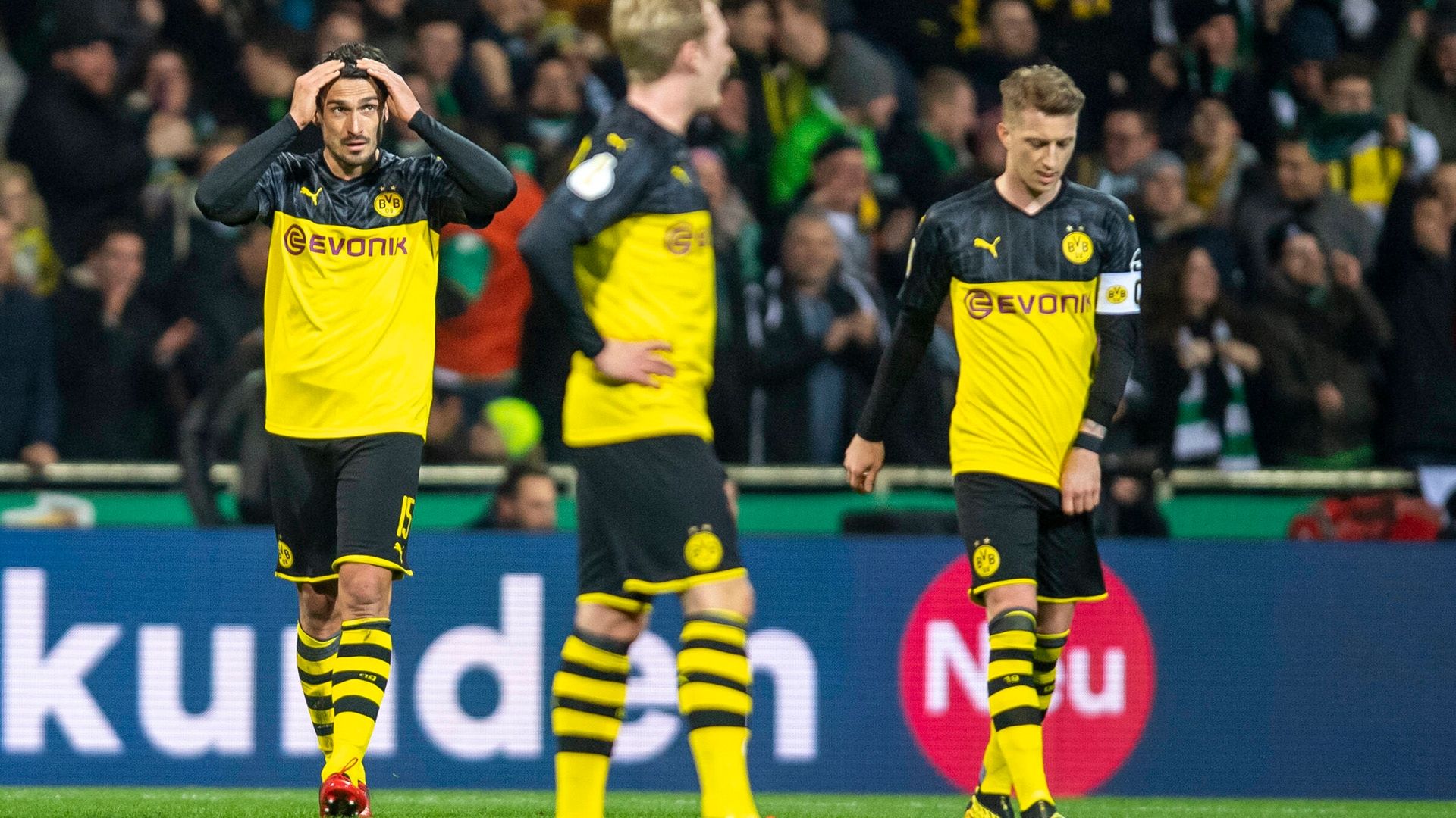 BVB BREMEN DFB POKAL HUMMESL REUS BRANDT
