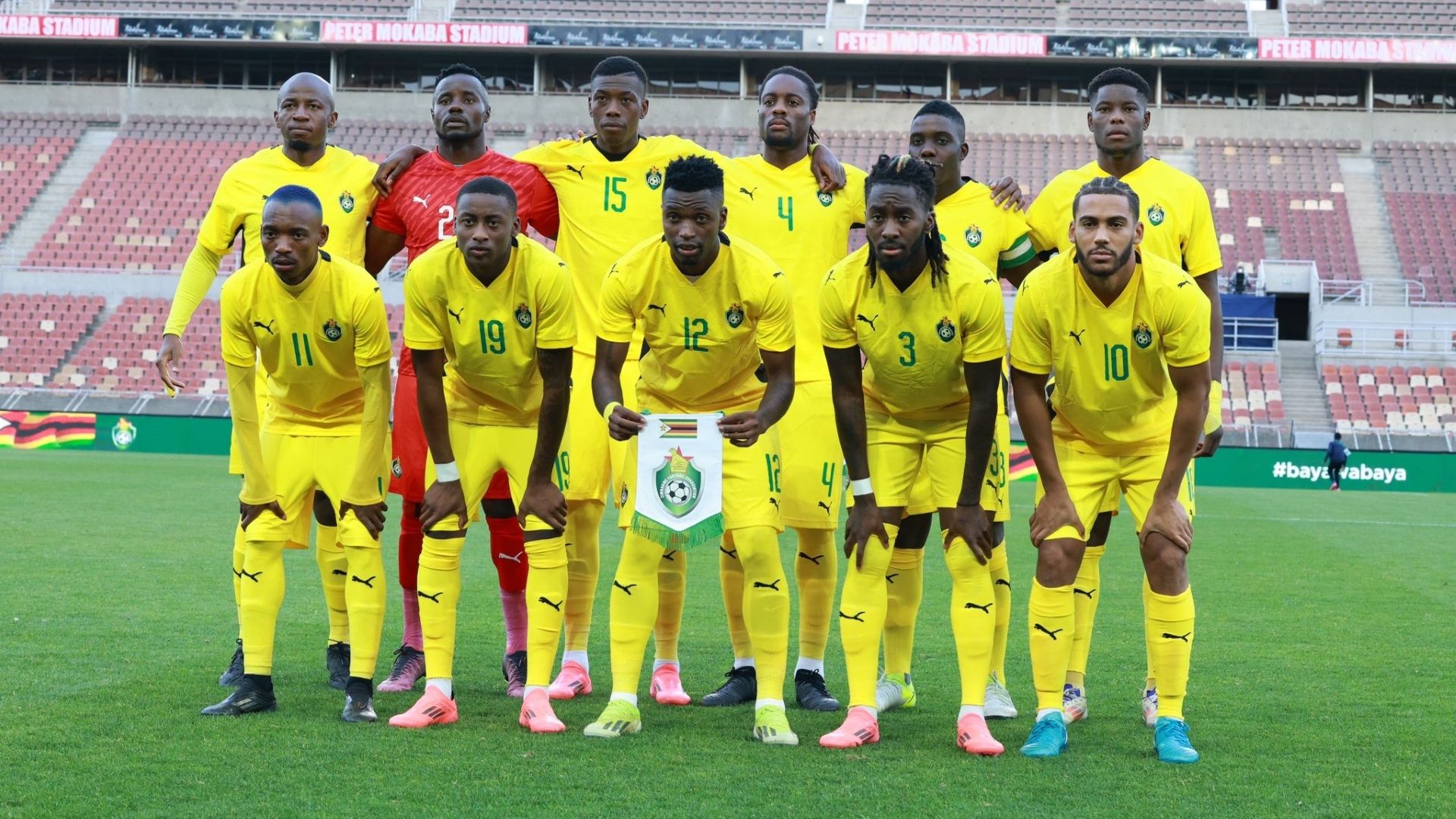 Zimbabwe National Team, December 2024.