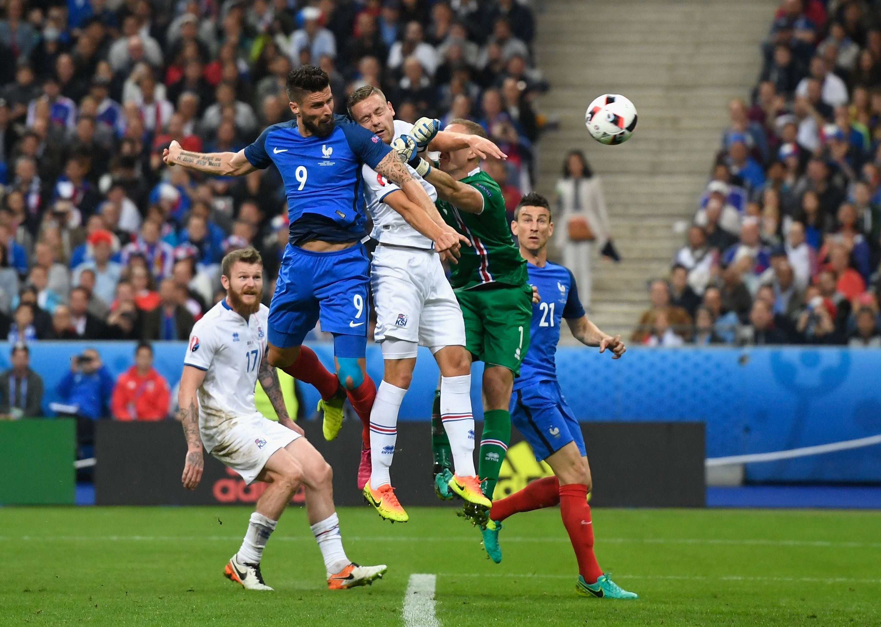 Olivier Giroud VS Iceland