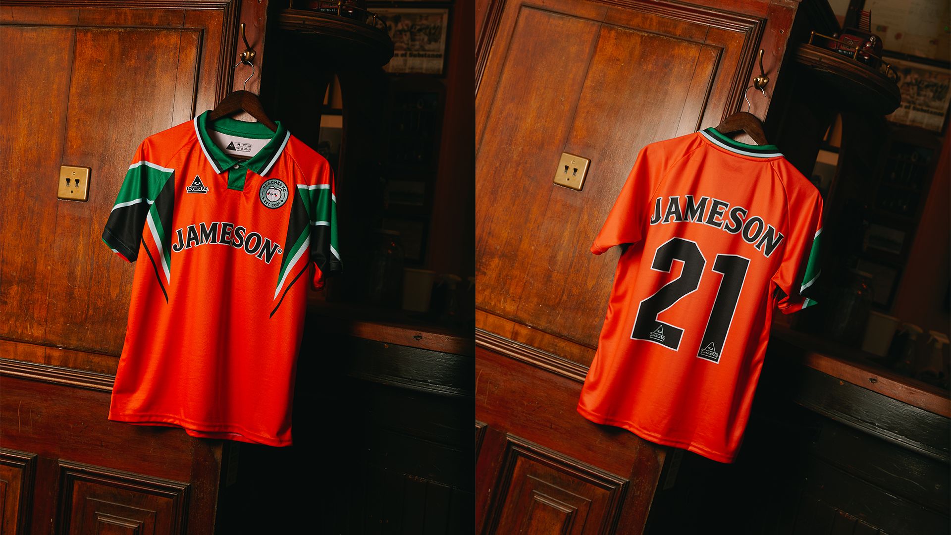 Lover's F.C x Jameson - Peaches FC Edition