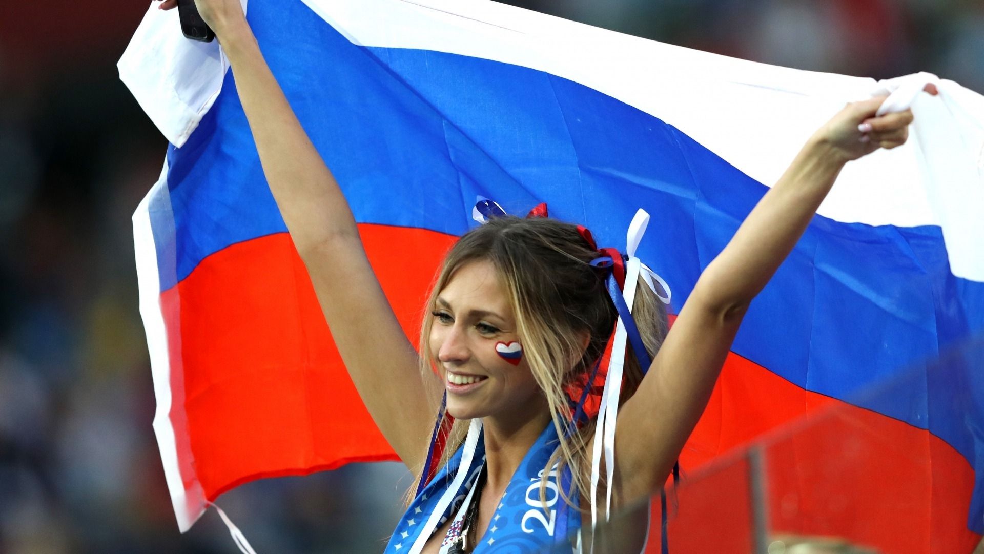 美女サポワールドカップ_ロシアvsエジプト_ロシア2