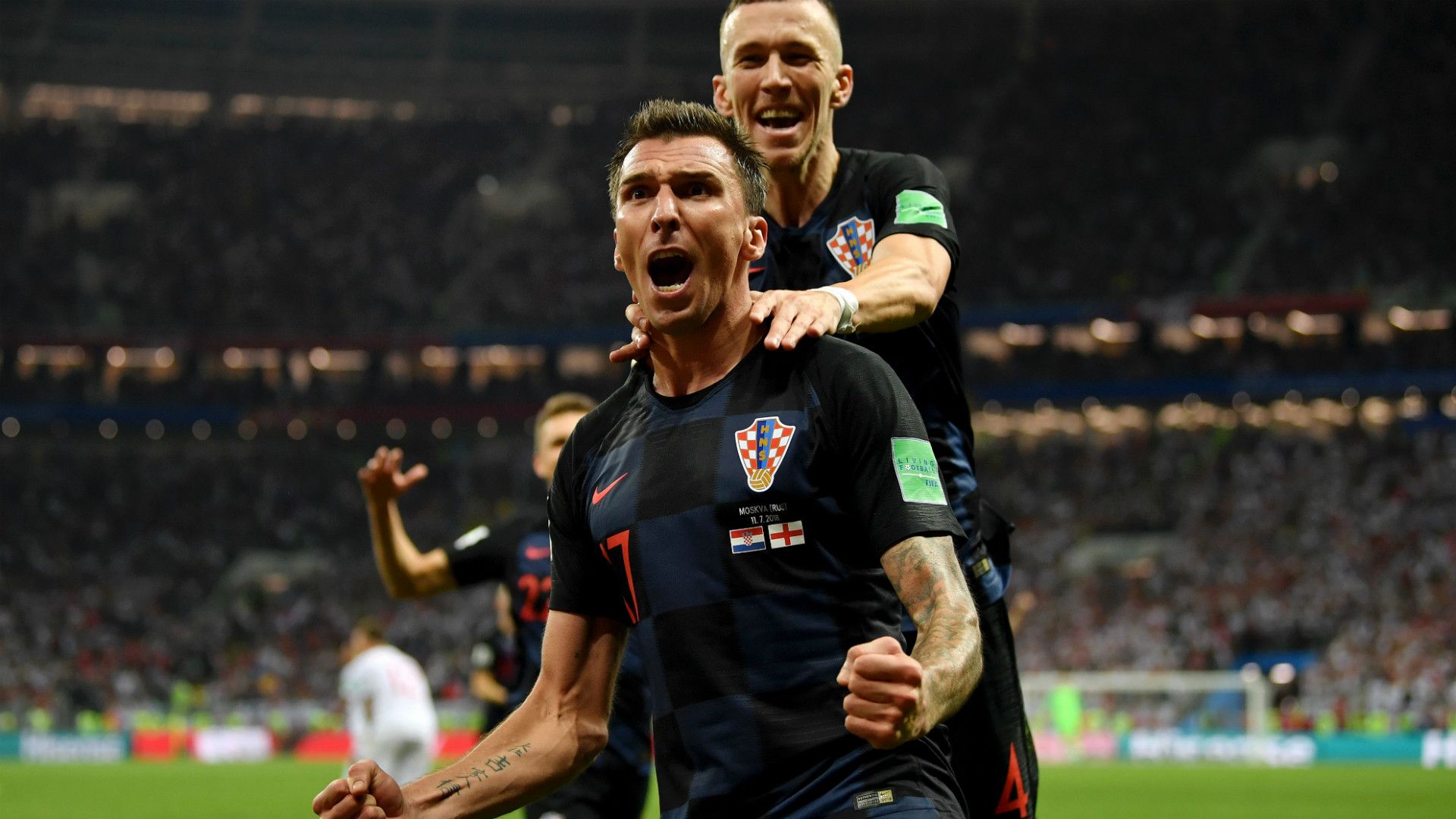 MARIO MANDZUKIC IVAN PERISIC CROATIA