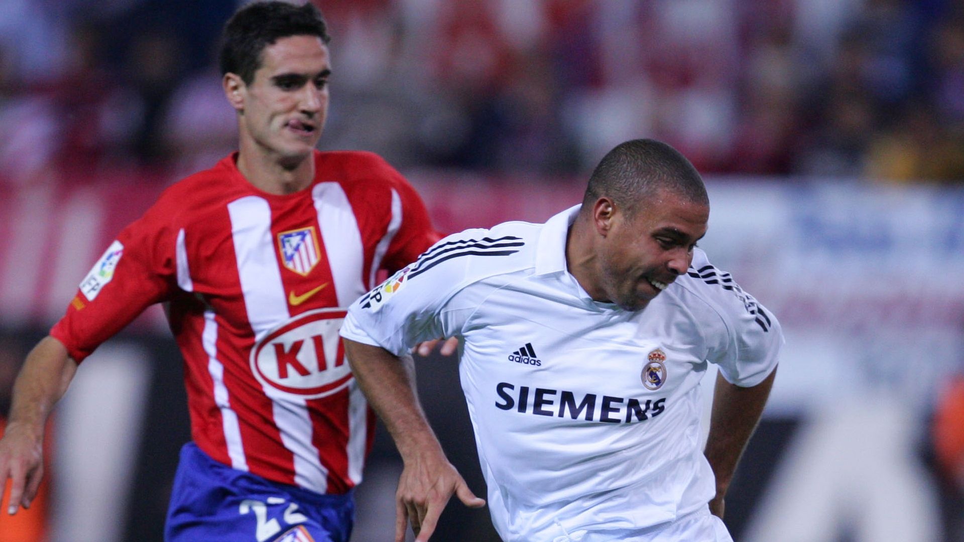 Pablo y Ronaldo (Atlético y Real Madrid)