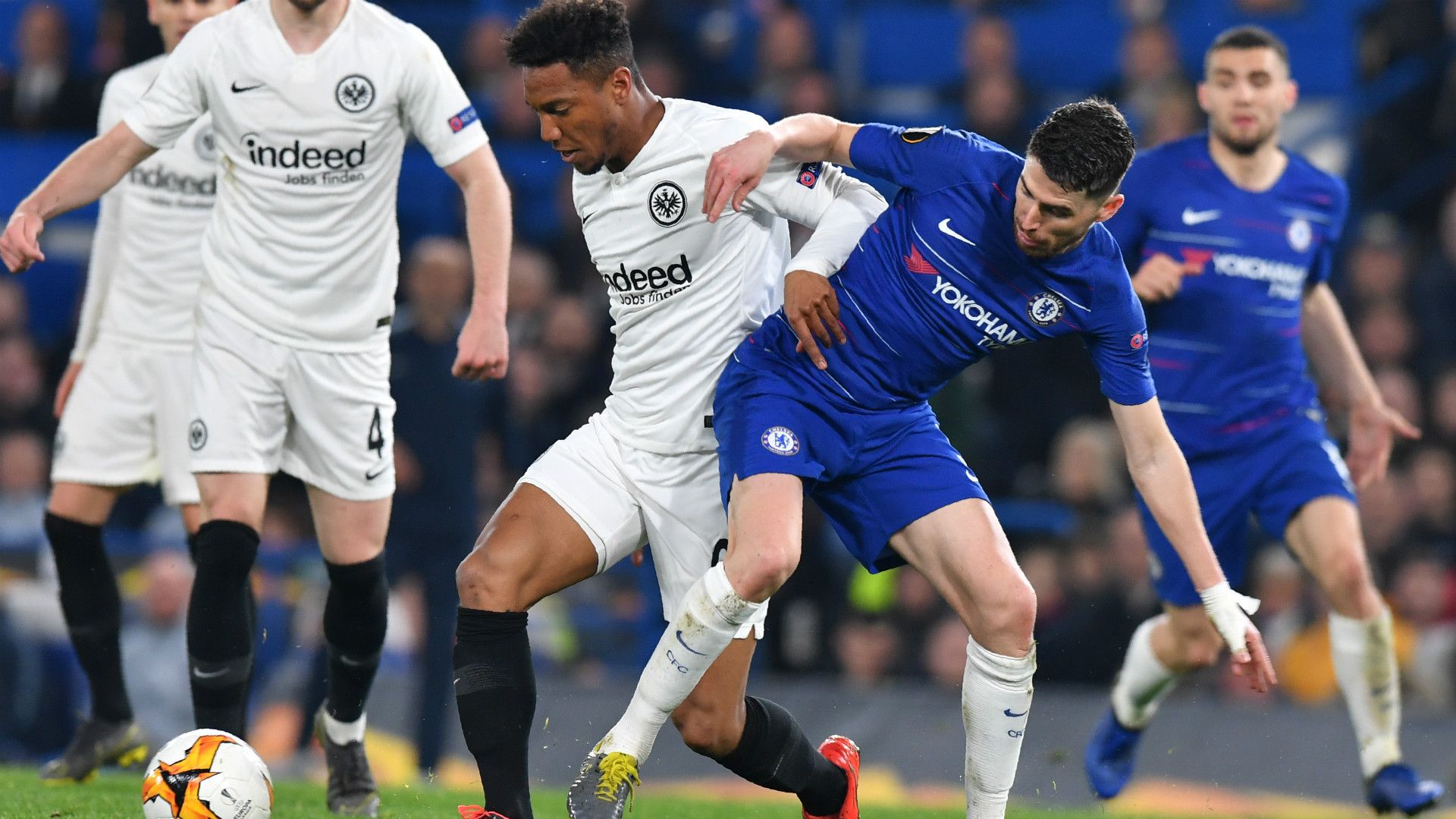 JONATHAN DE GUZMAN EINTRACHT FRANKFURT EUROPA LEAGUE 09052019