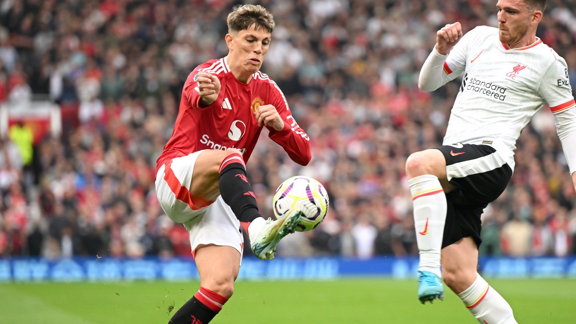 Alejandro Garnacho Manchester United 2024-25