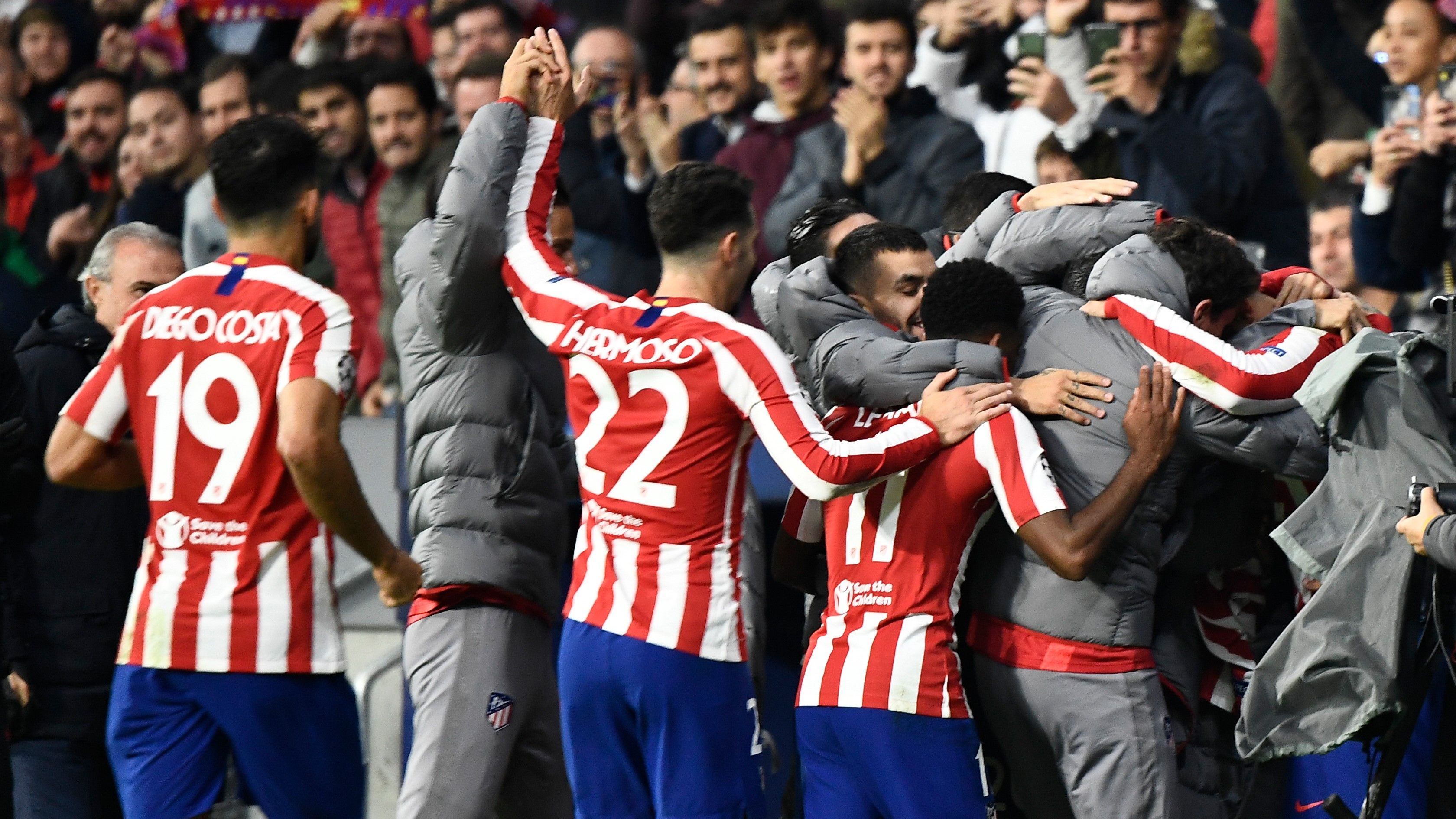 Alvaro Morata Atletico de Madrid Bayer Leverkusen UCL 22102019