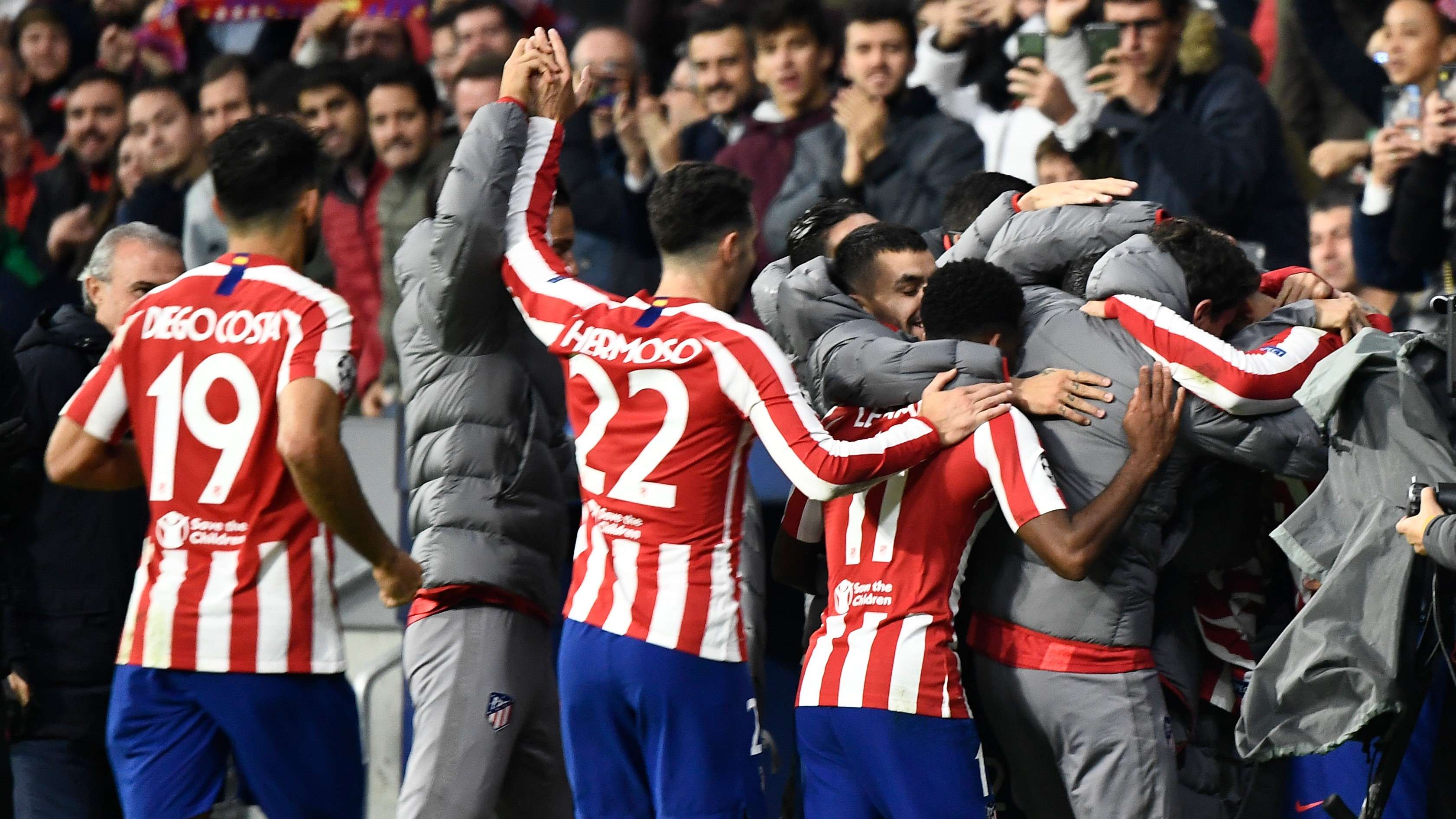 Alvaro Morata Atletico de Madrid Bayer Leverkusen UCL 22102019