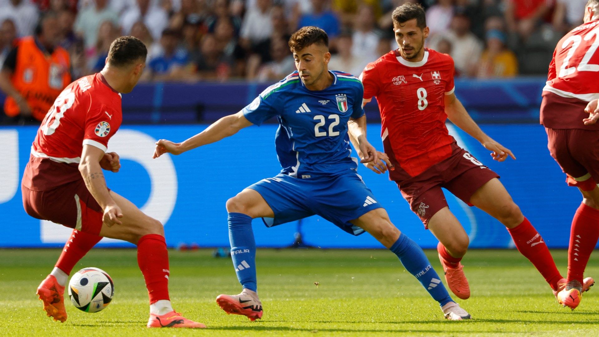 Stephan El Shaarawy Italy Switzerland Euro 2024