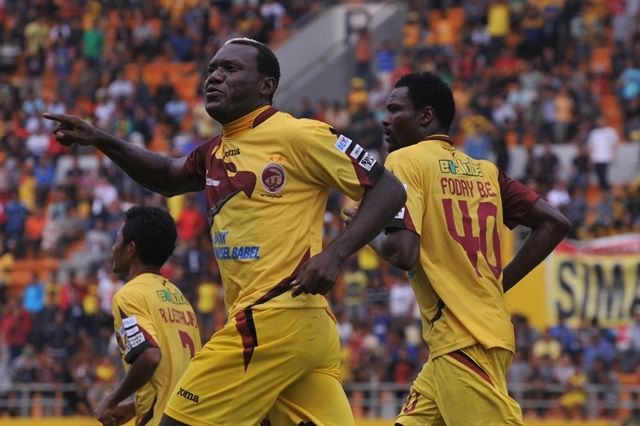 Herman Dzumafo - Sriwijaya FC (GOAL.com/Antara)