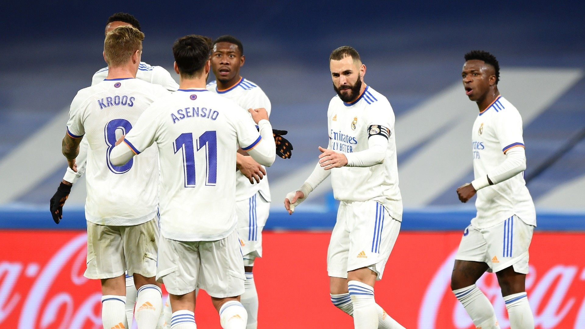 Karim Benzema Real Madrid vs Sevilla La Liga 2021-22