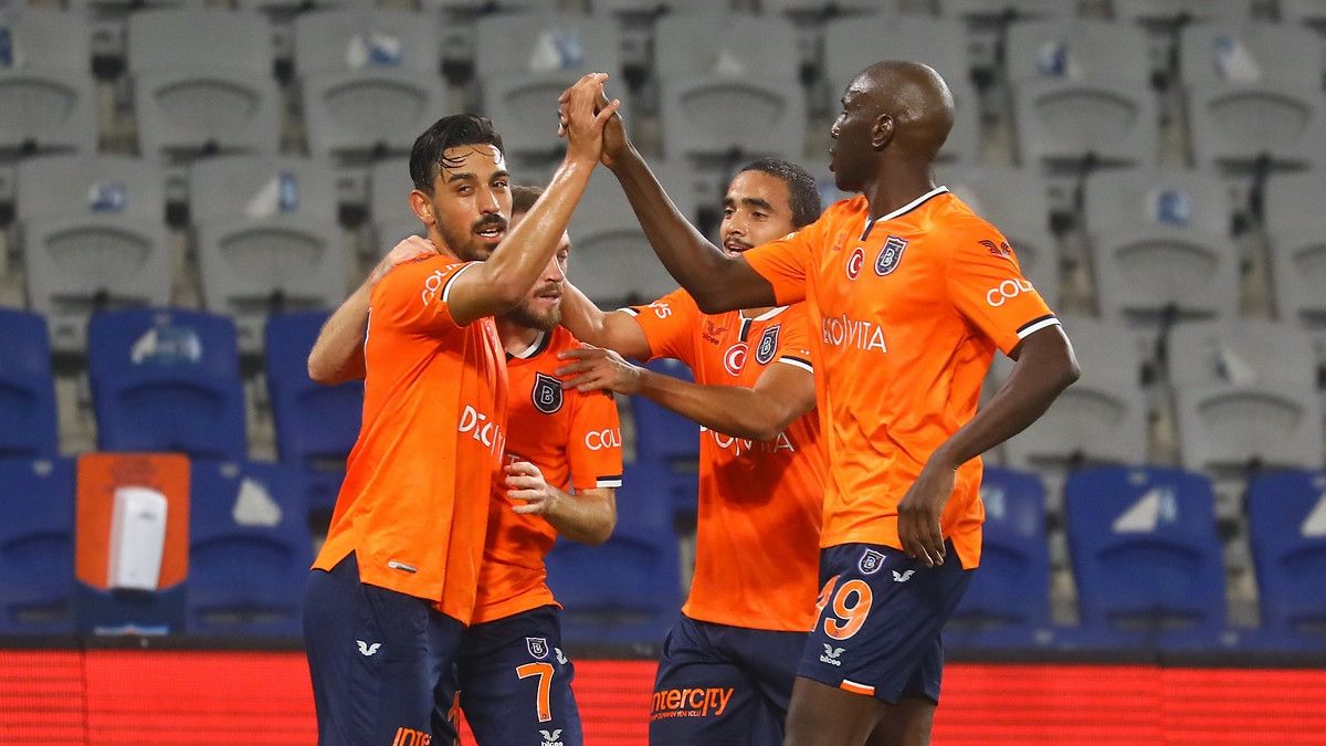 Basaksehir goal celebration