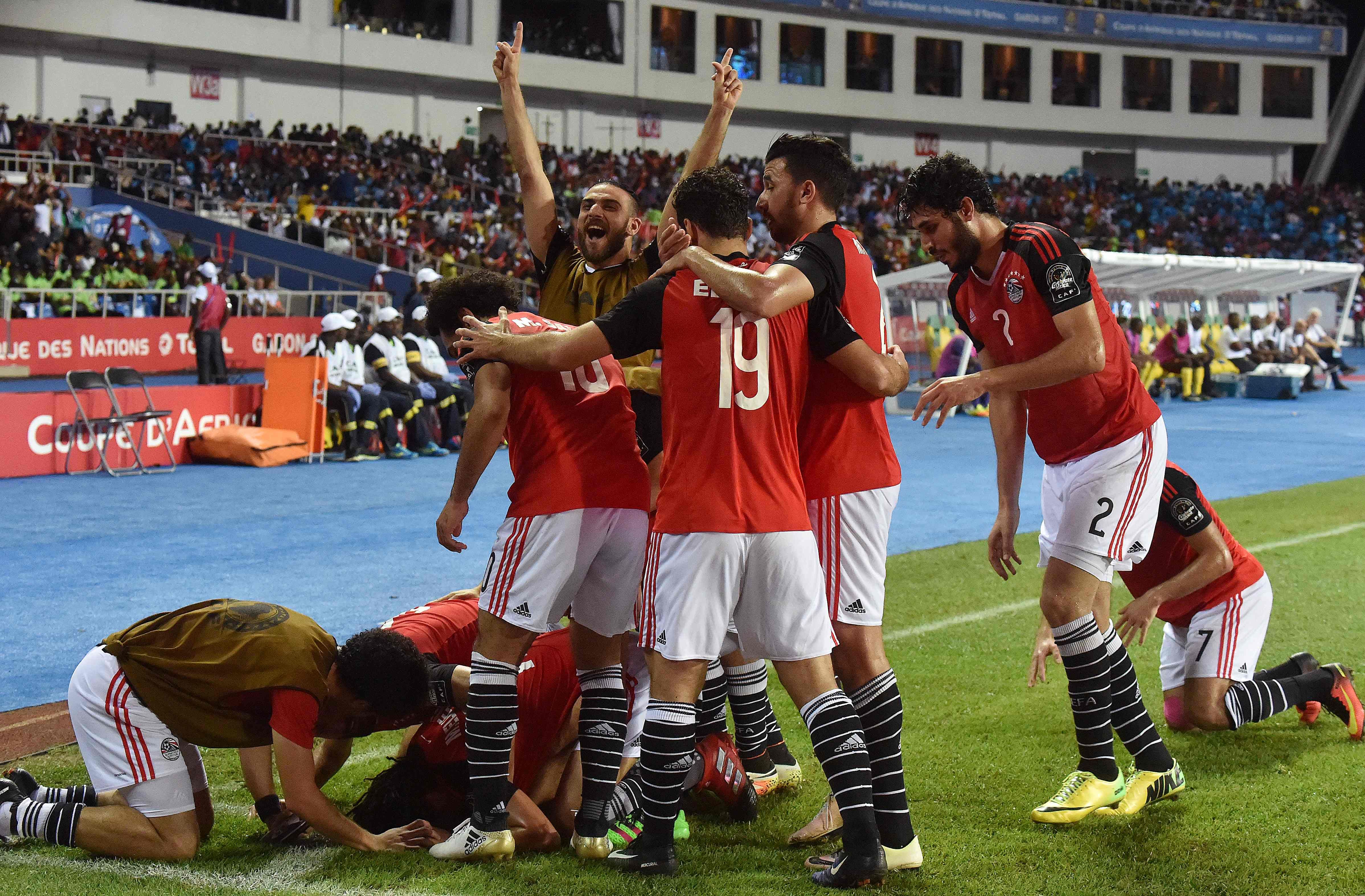 egypt vs cameroon caf 2017 - 5-2-2017