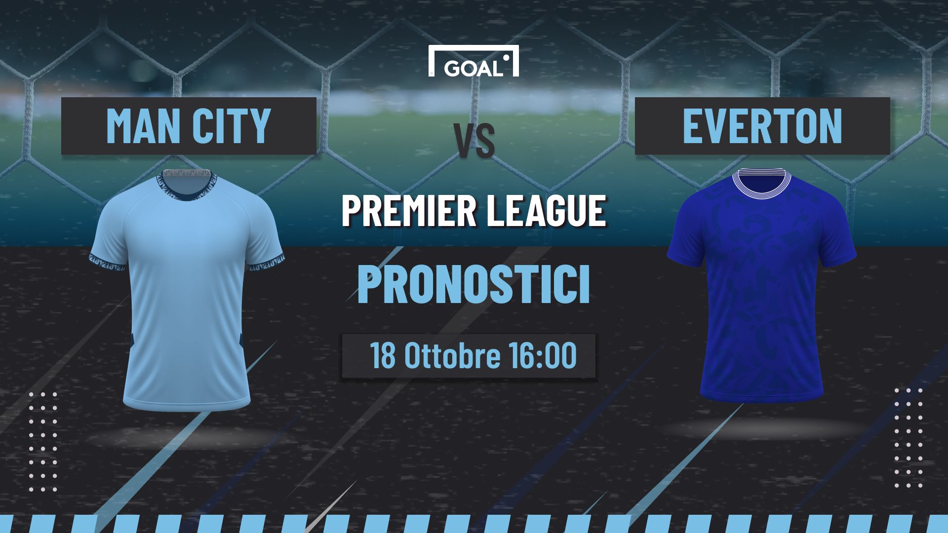 Pronostici Man City - Everton