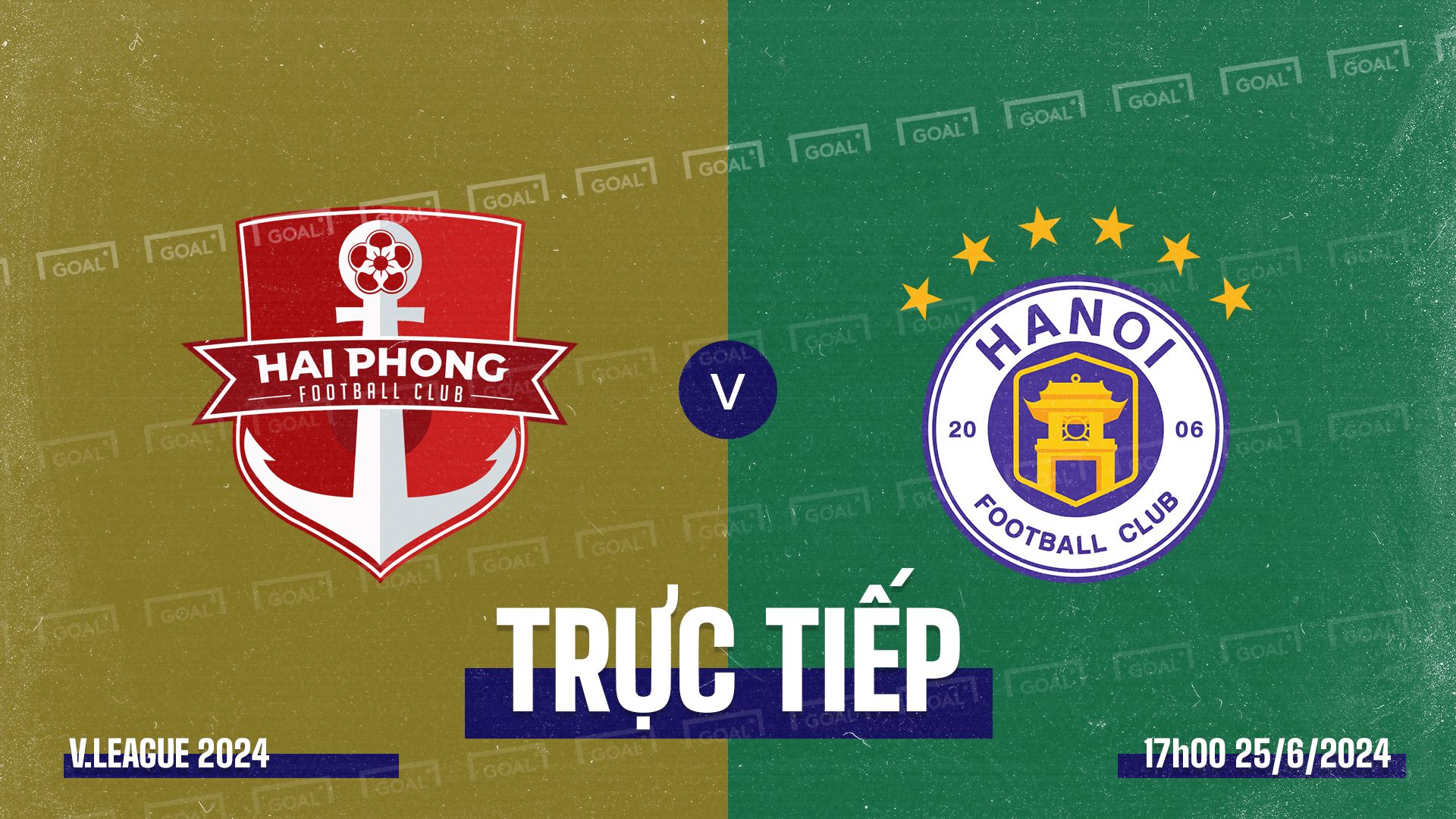 Hai Phong vs Ha Noi V.League 2024 GFX