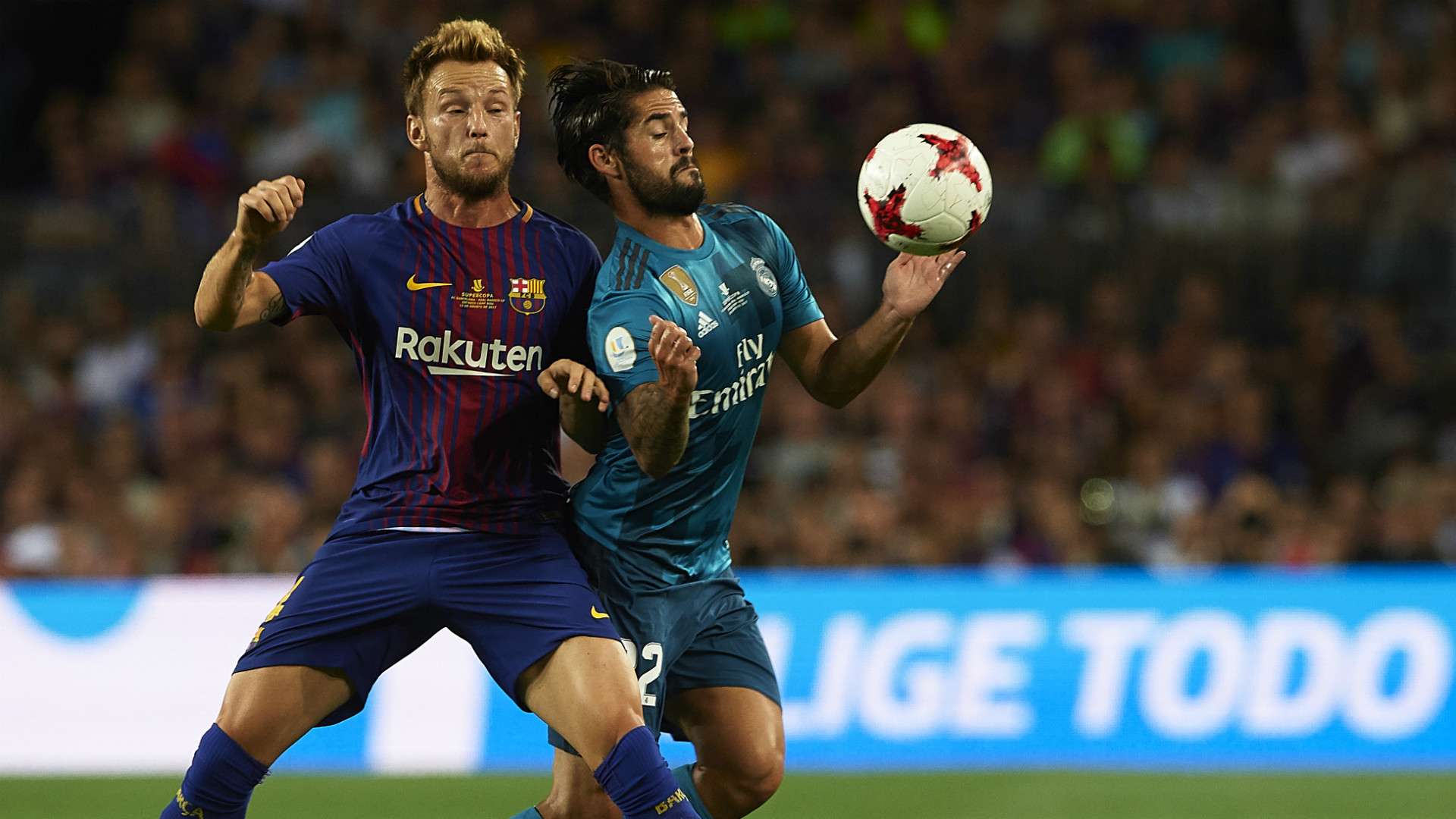 Rakitic Isco Barcelona Real Madrid Supercopa España