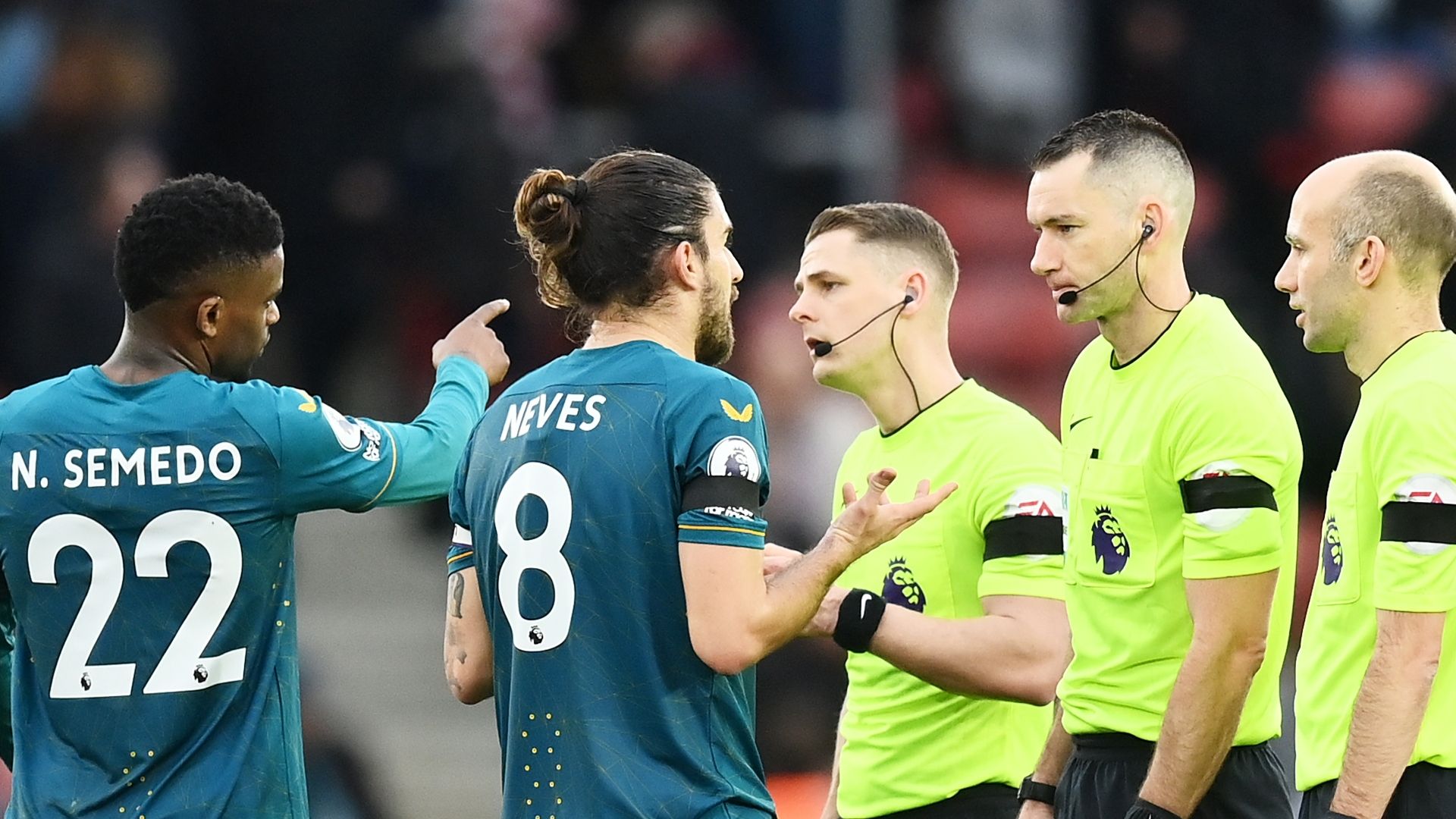 Ruben Neves Wolves Southampton 22-23