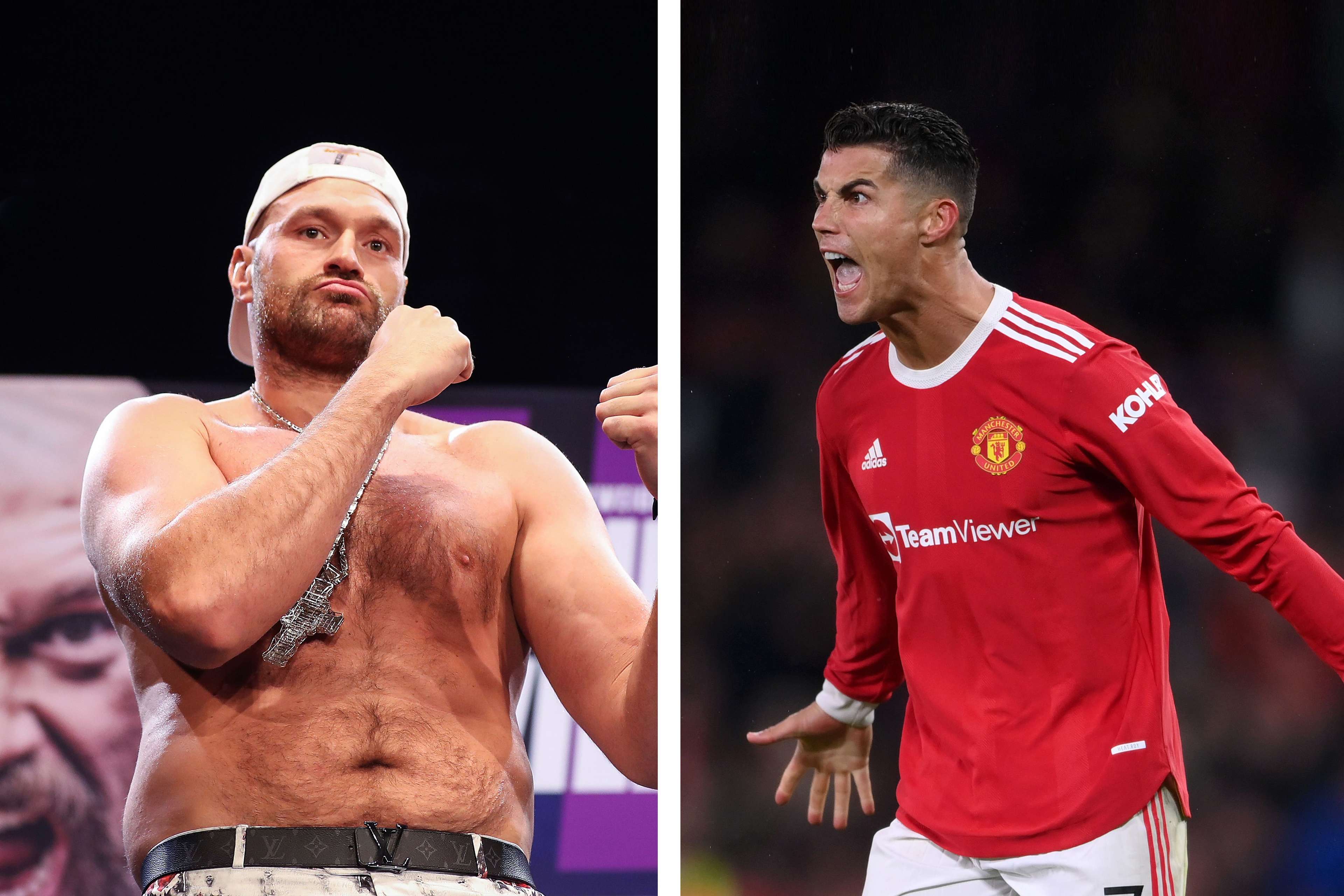 Tyson Fury Cristiano Ronaldo