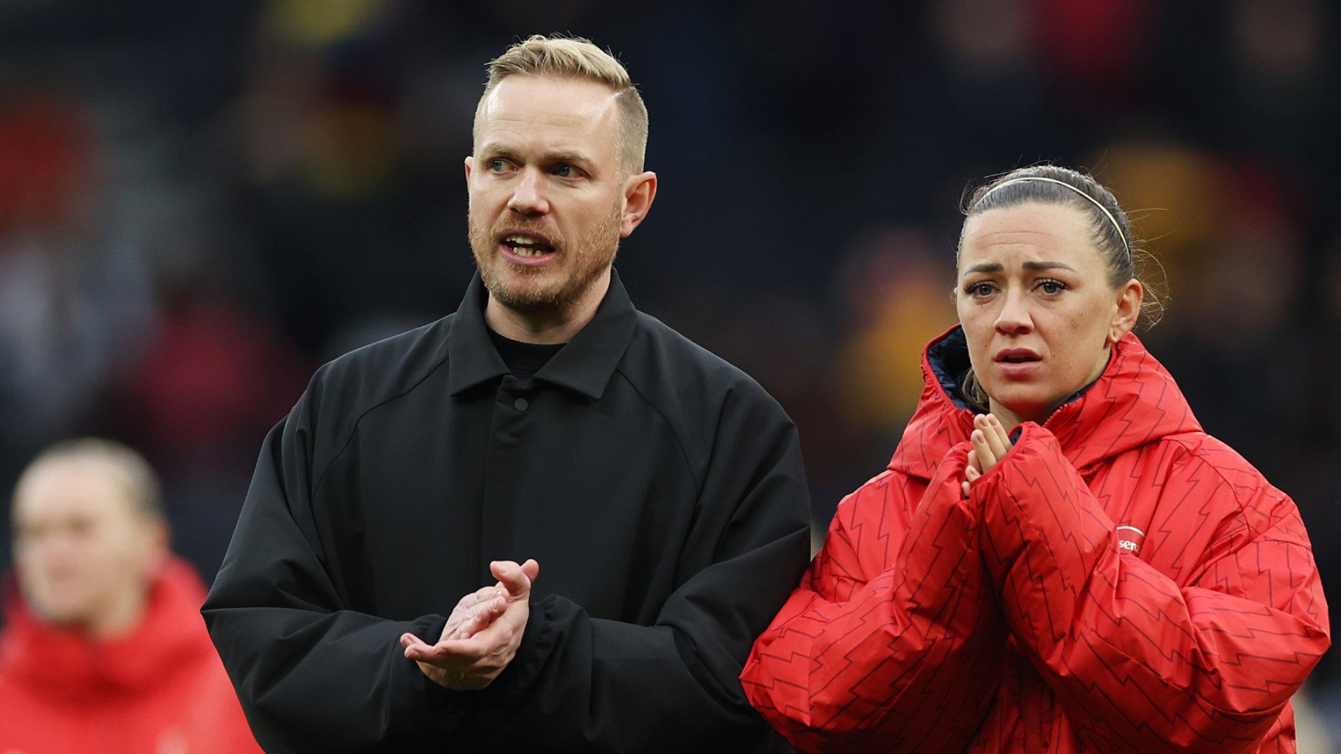 Jonas Eidevall Katie McCabe Arsenal 2023-24