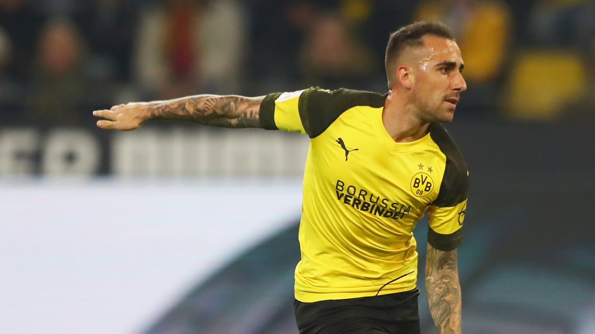 2018-11-24 Paco Alcacer Dortmund