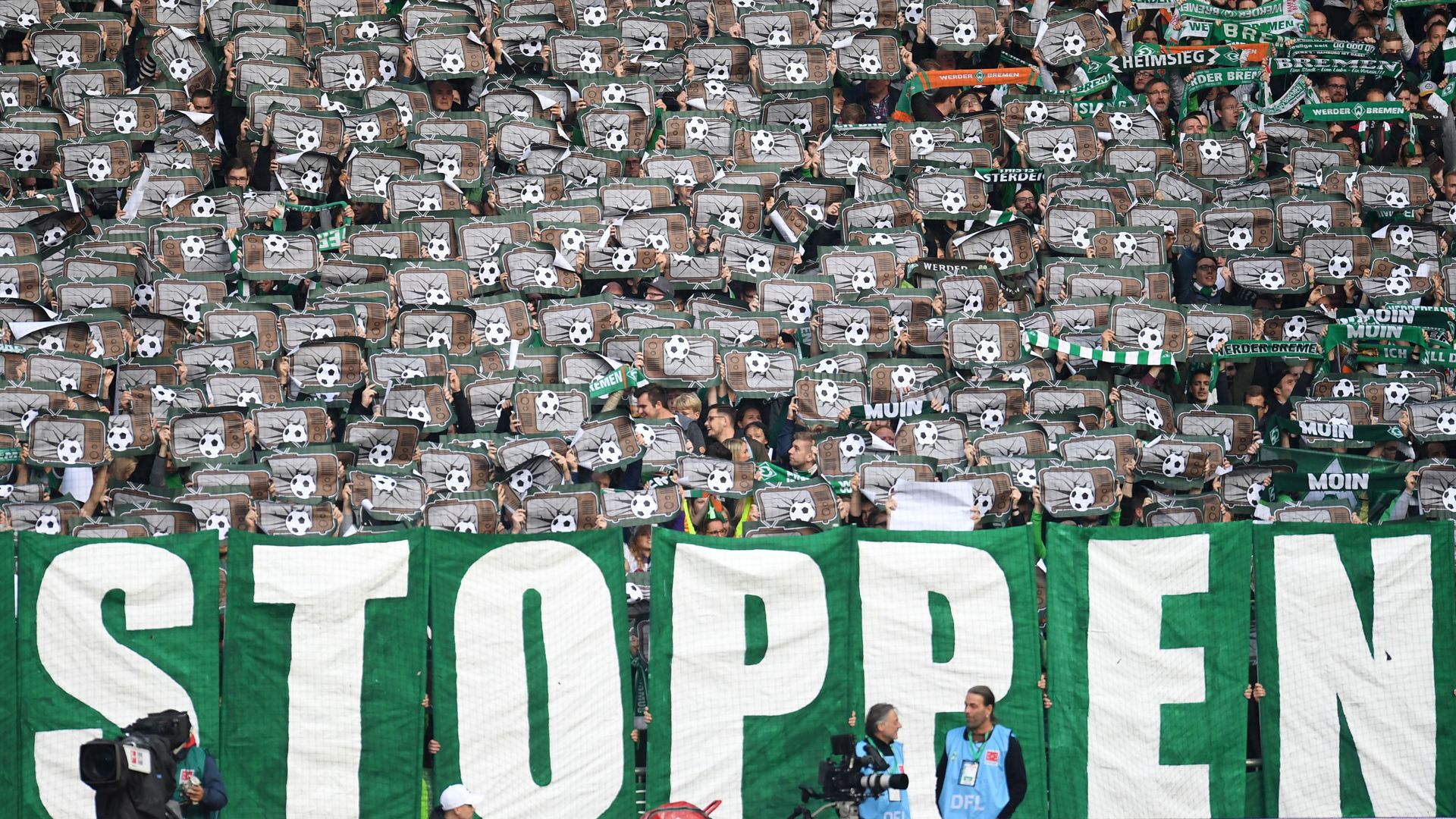 Bremen Fans Stoppen Proteste