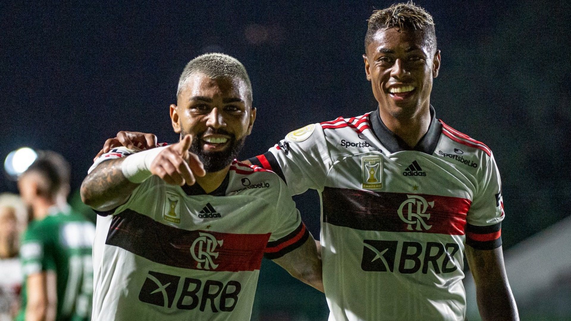 Gabigol Bruno Henrique Goiás Flamengo Brasileirão