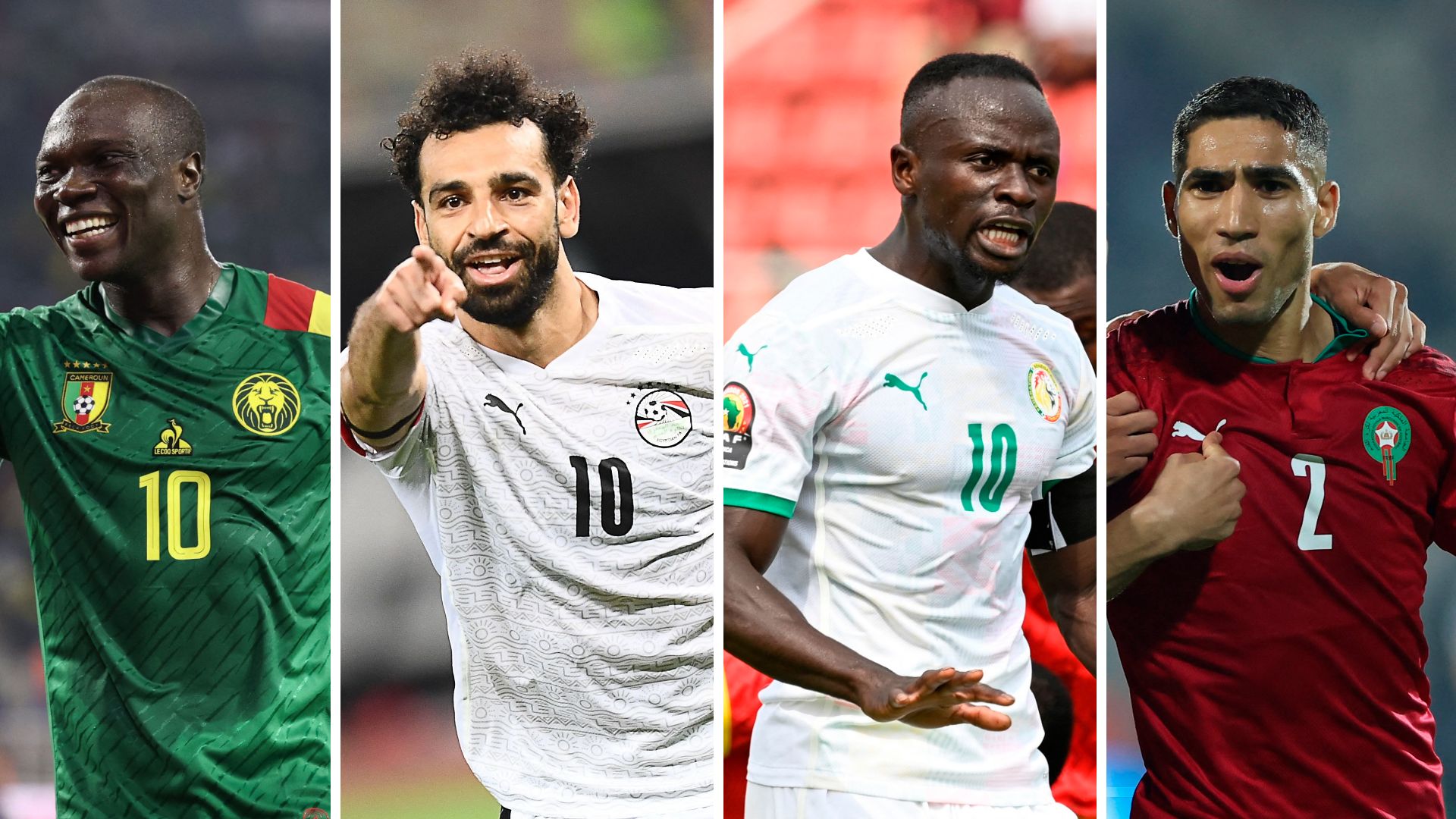 CAN 2022 - Quarts de finale - Aboubakar - Salah Mané Hakimi