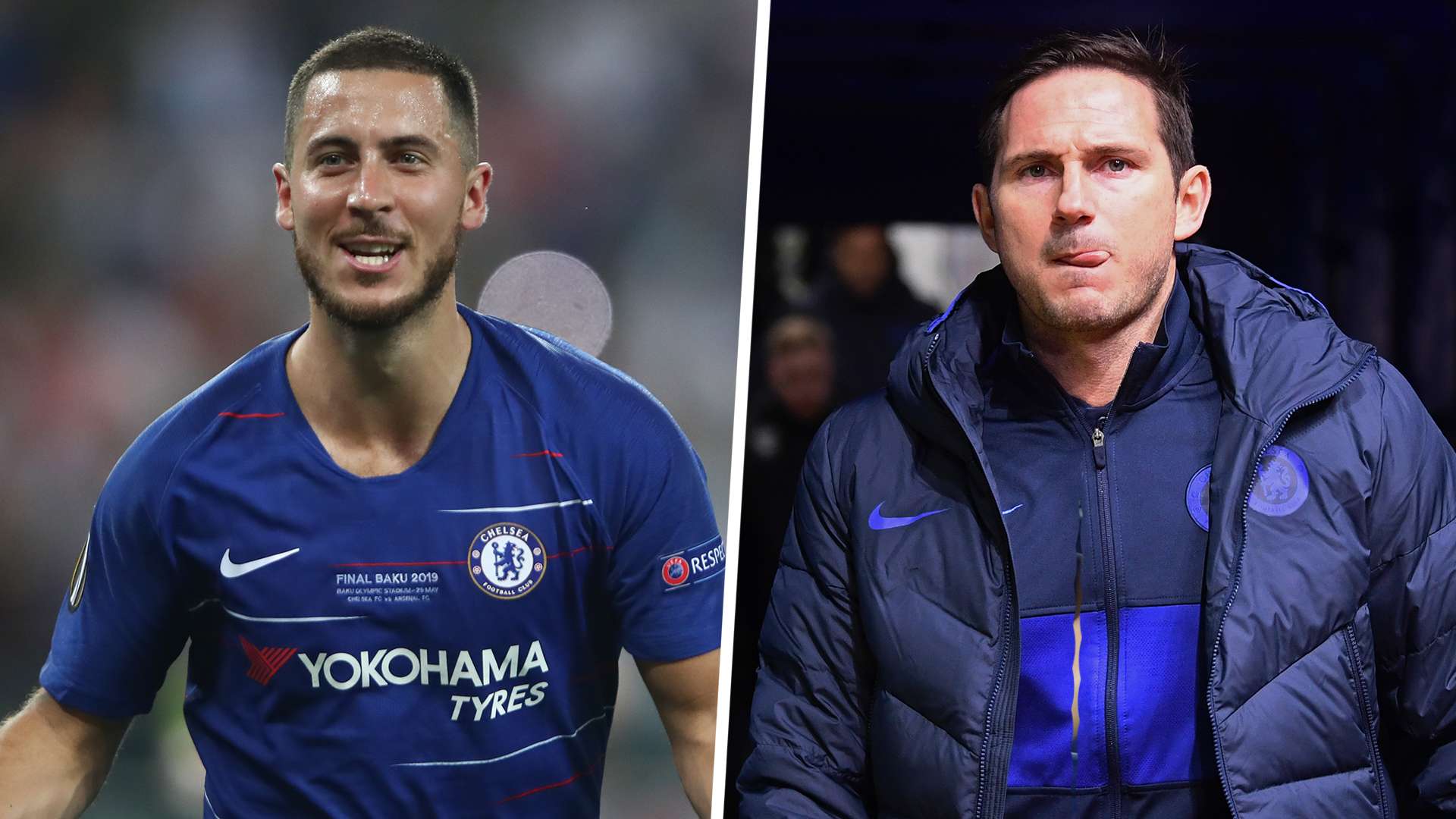 Eden Hazard Frank Lampard Chelsea