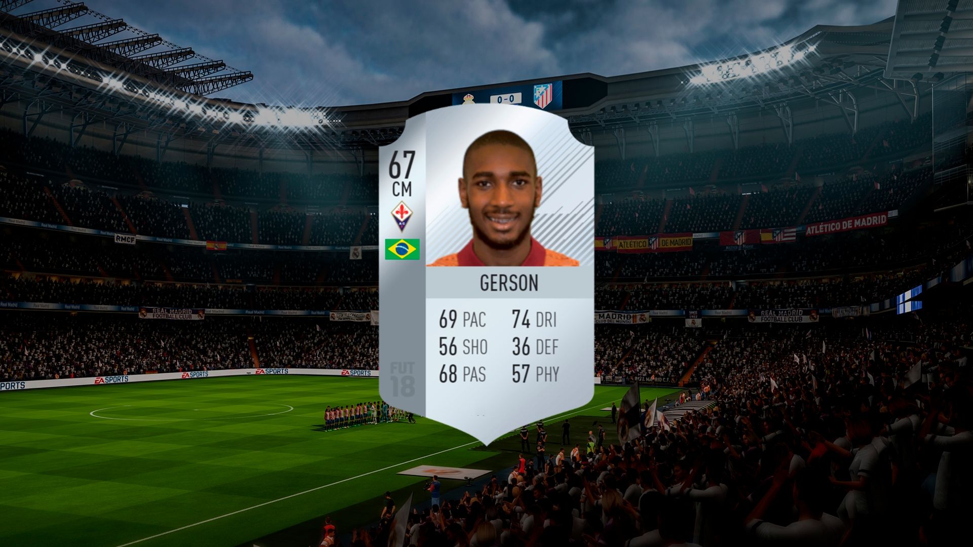 Gerson no FIFA Ultimate Team