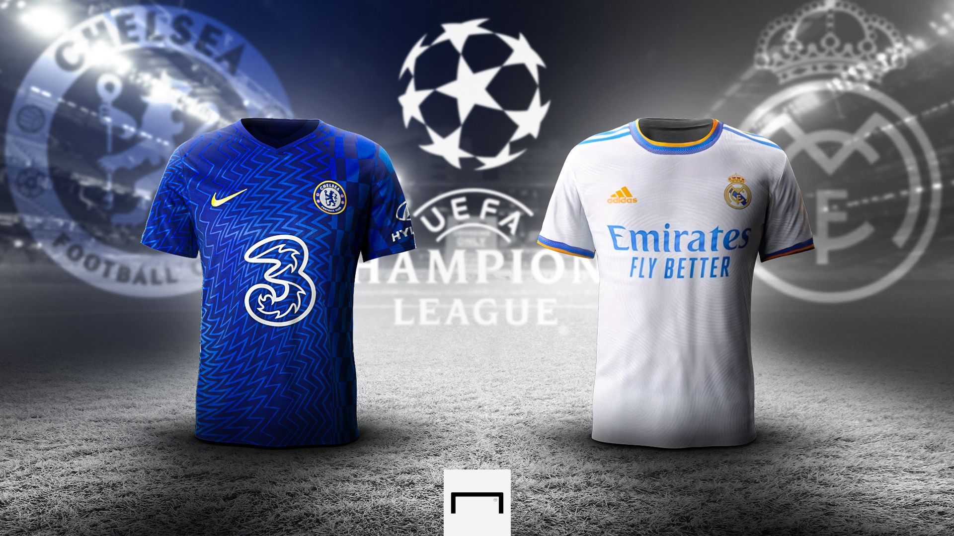 Chelsea Real Madrid Amazon Prime Video gfx