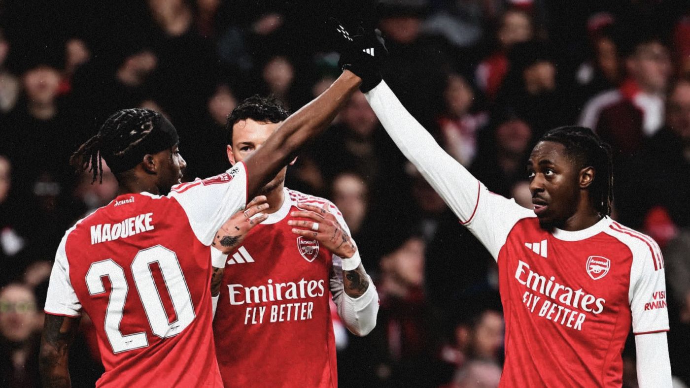 Arsenal avança à 5ª rodada da FA Cup; Eberechi Eze retorna em vitória sobre o Wigan