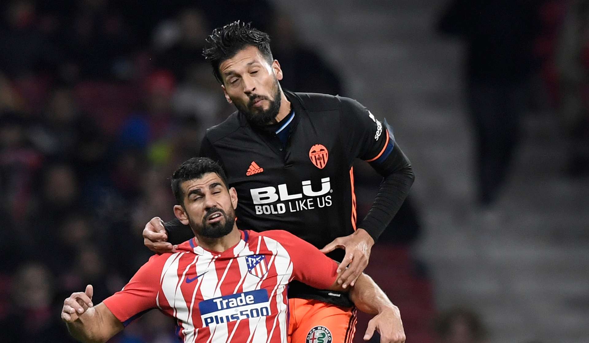 Diego Costa Garay Atletico Valencia LaLiga
