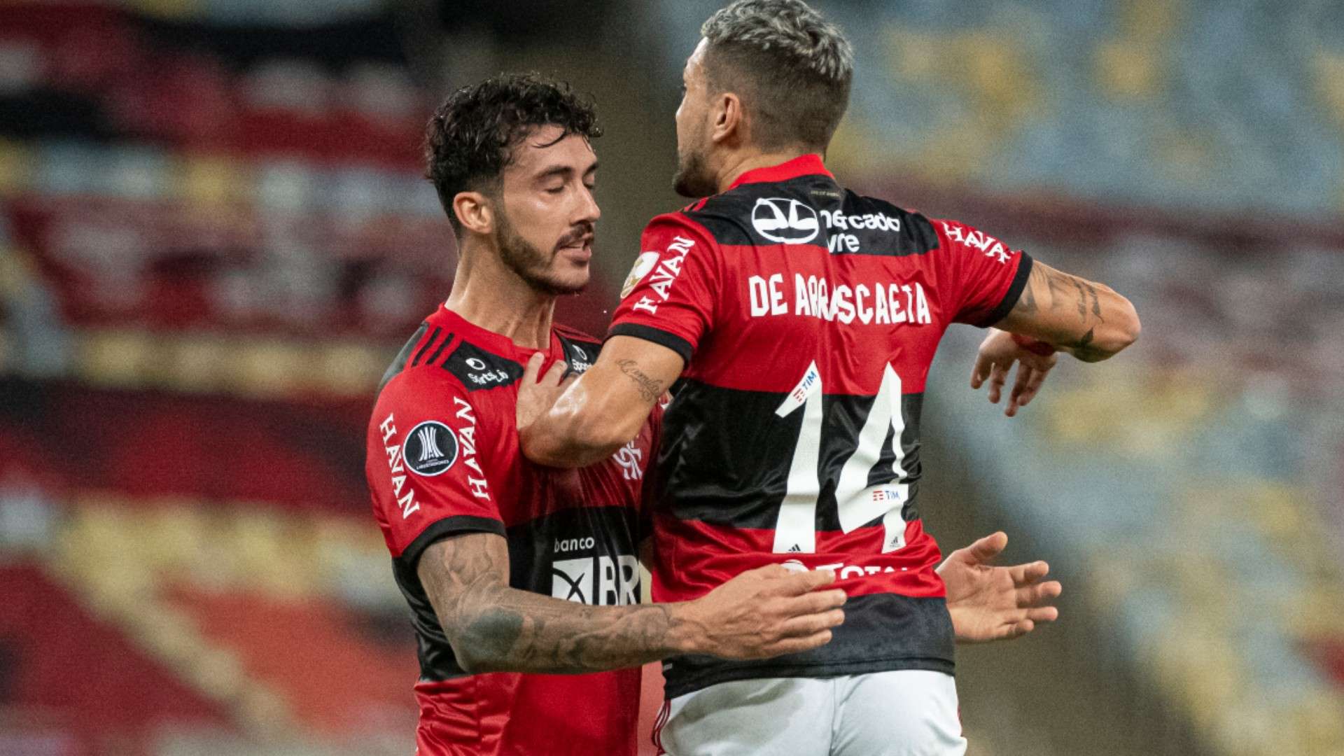 Gustavo Henrique arrascaeta Flamengo LDU Libertadores 20 05 2021