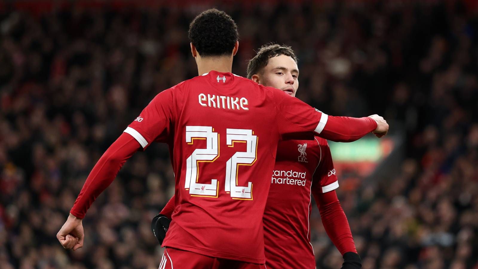 Hugo Ekitike & Florian Wirtz