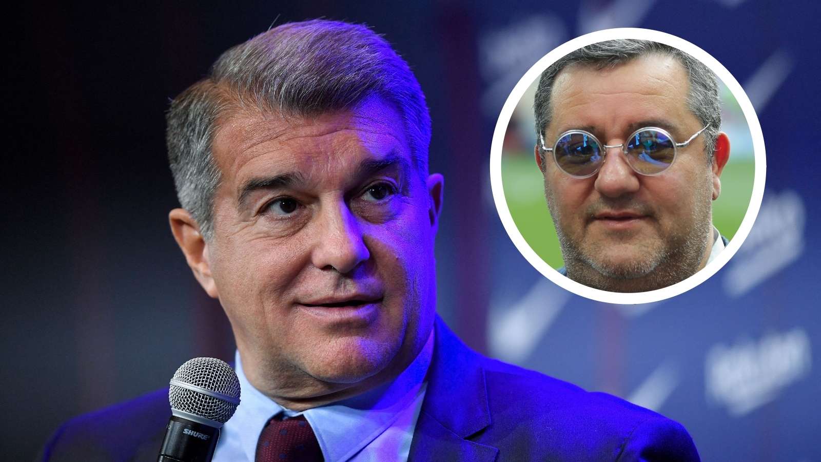 Joan Laporta, Mino Raiola