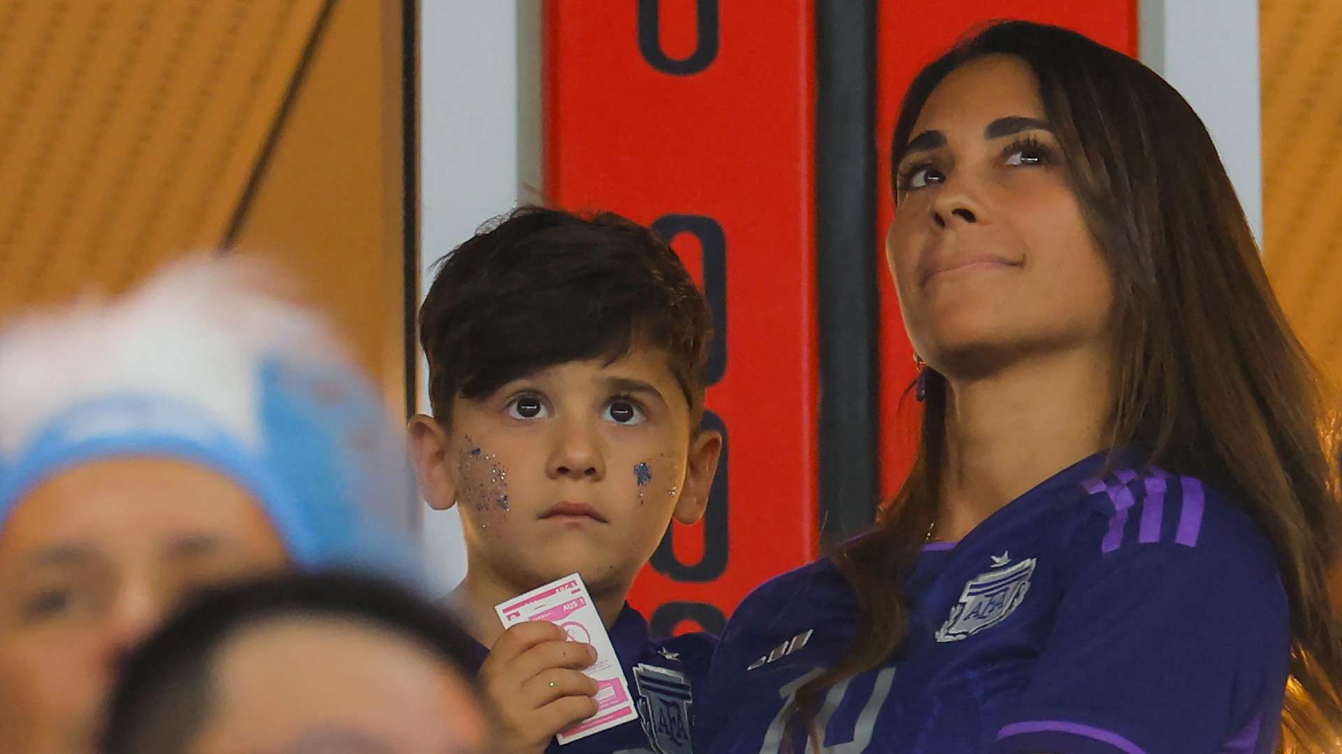 Ciro Messi e Antonella Roccuzzo, Copa do Mundo 2022