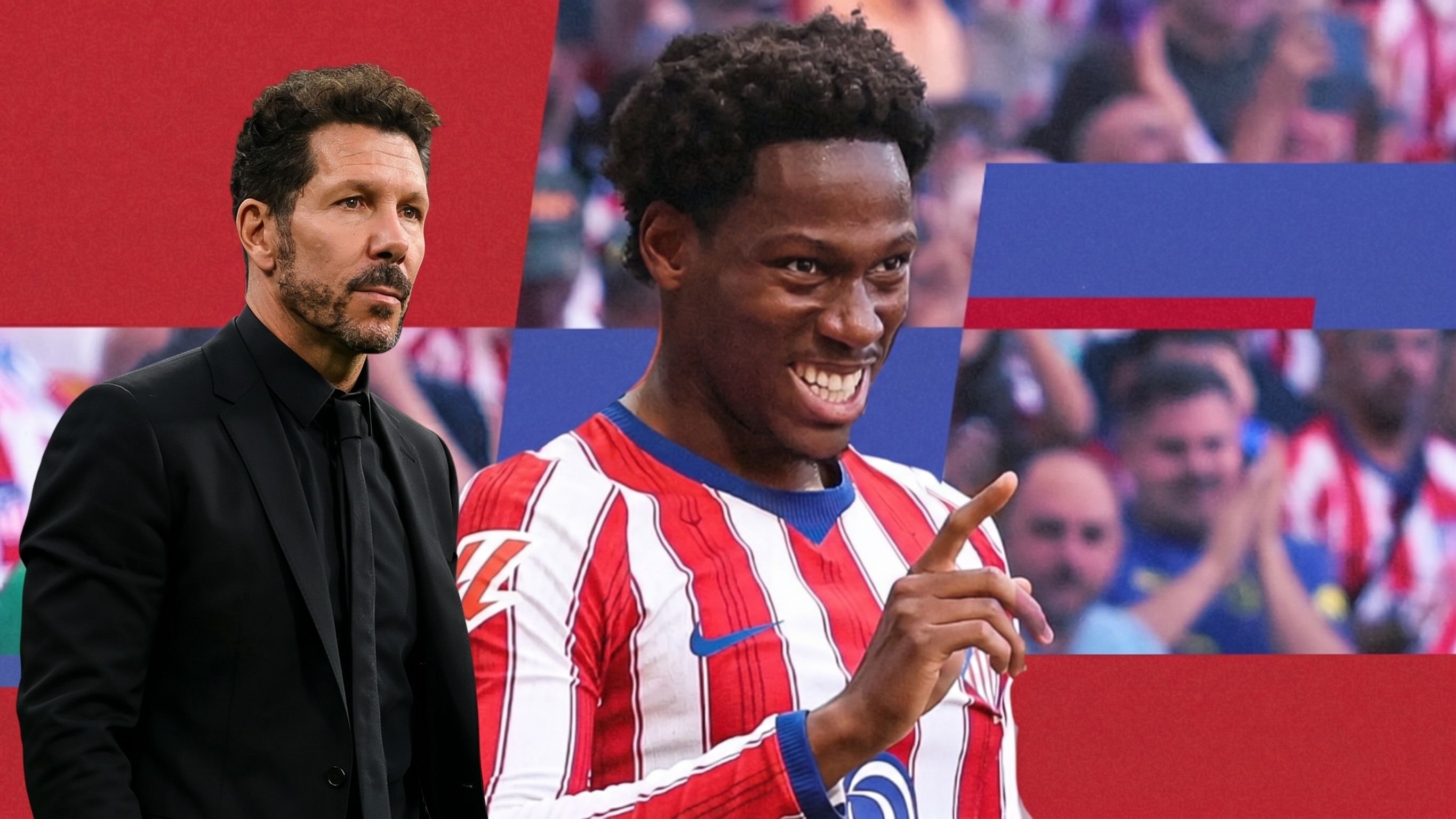 Diego Simeone Jonathan David Atletico Madrid gfx (Goal only)