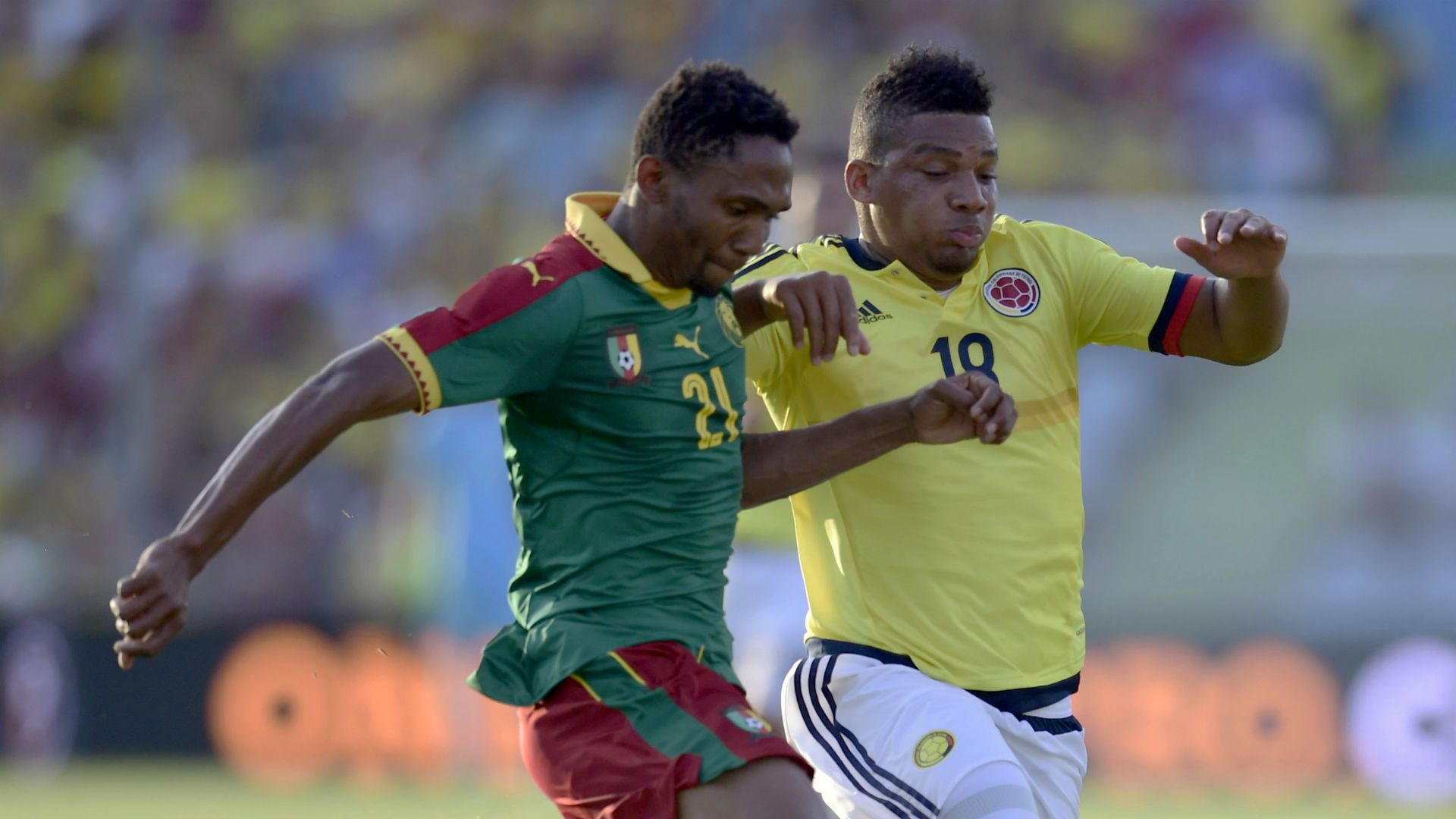 Frank Fabra Colombia vs Camerún Amistoso 2017