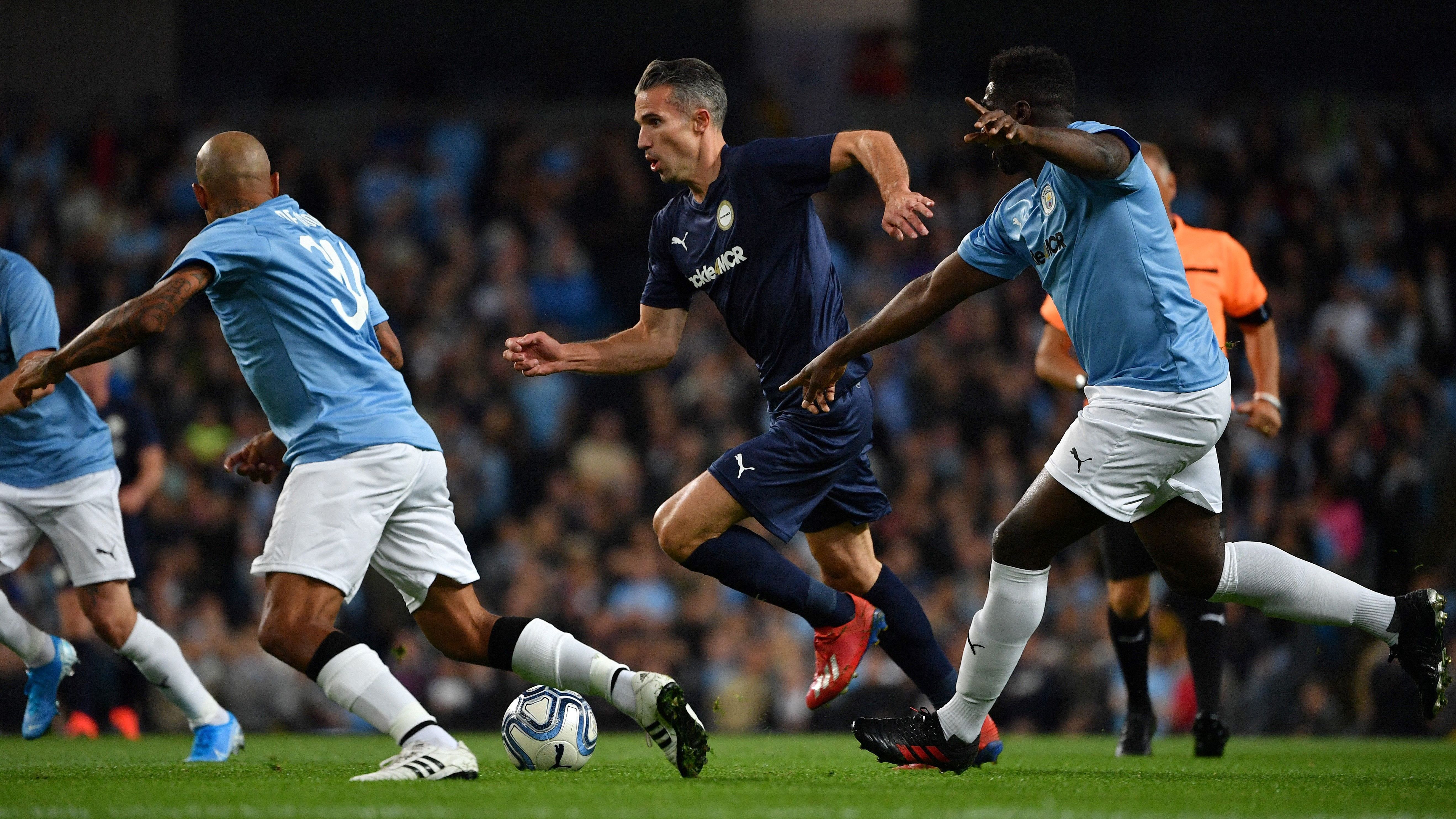 Robin van Persie Kompany fairwell