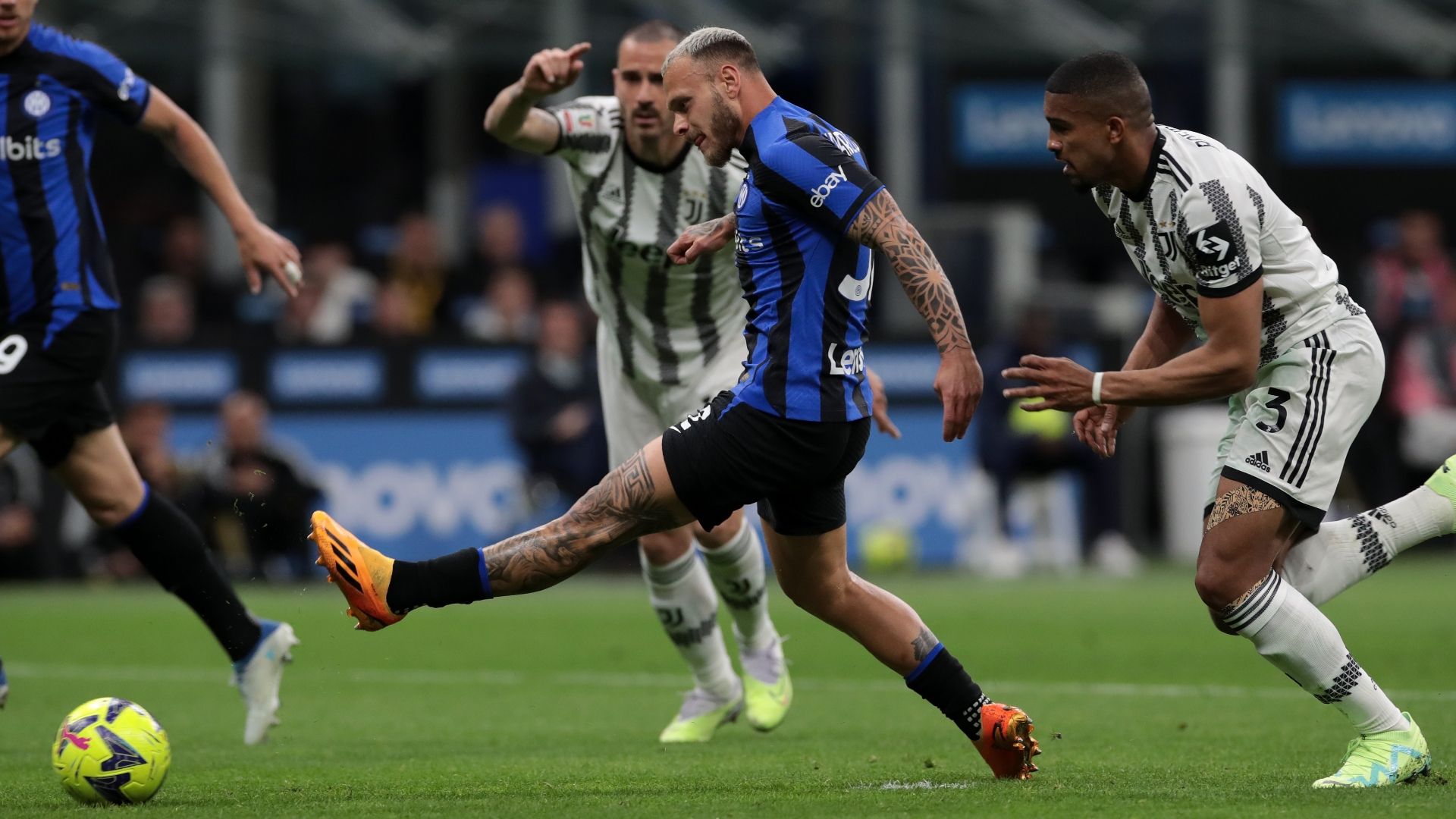 Dimarco Inter Juventus Coppa Italia