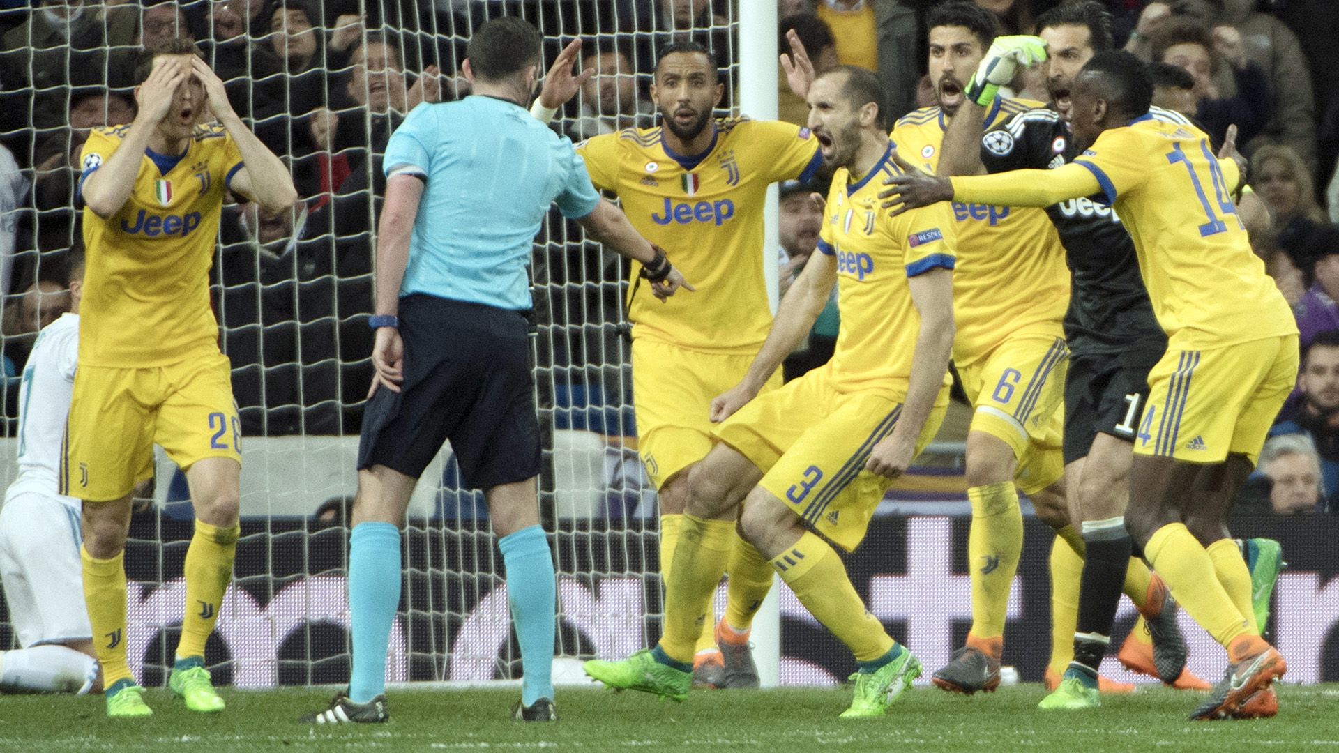 Buffon Oliver Real Madrid Juventus Champions League