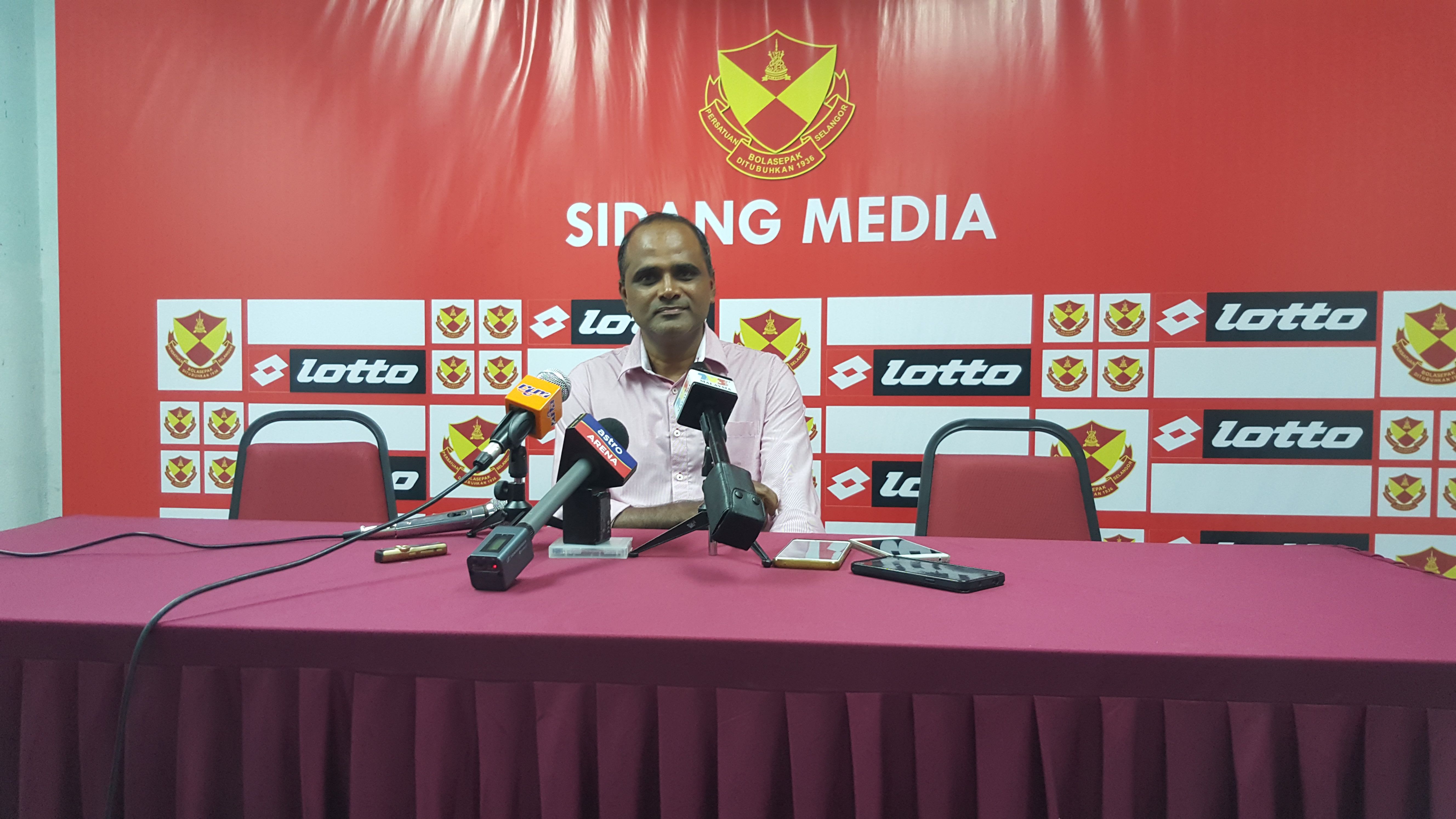 P. Maniam, Selangor, press conference, 24052017