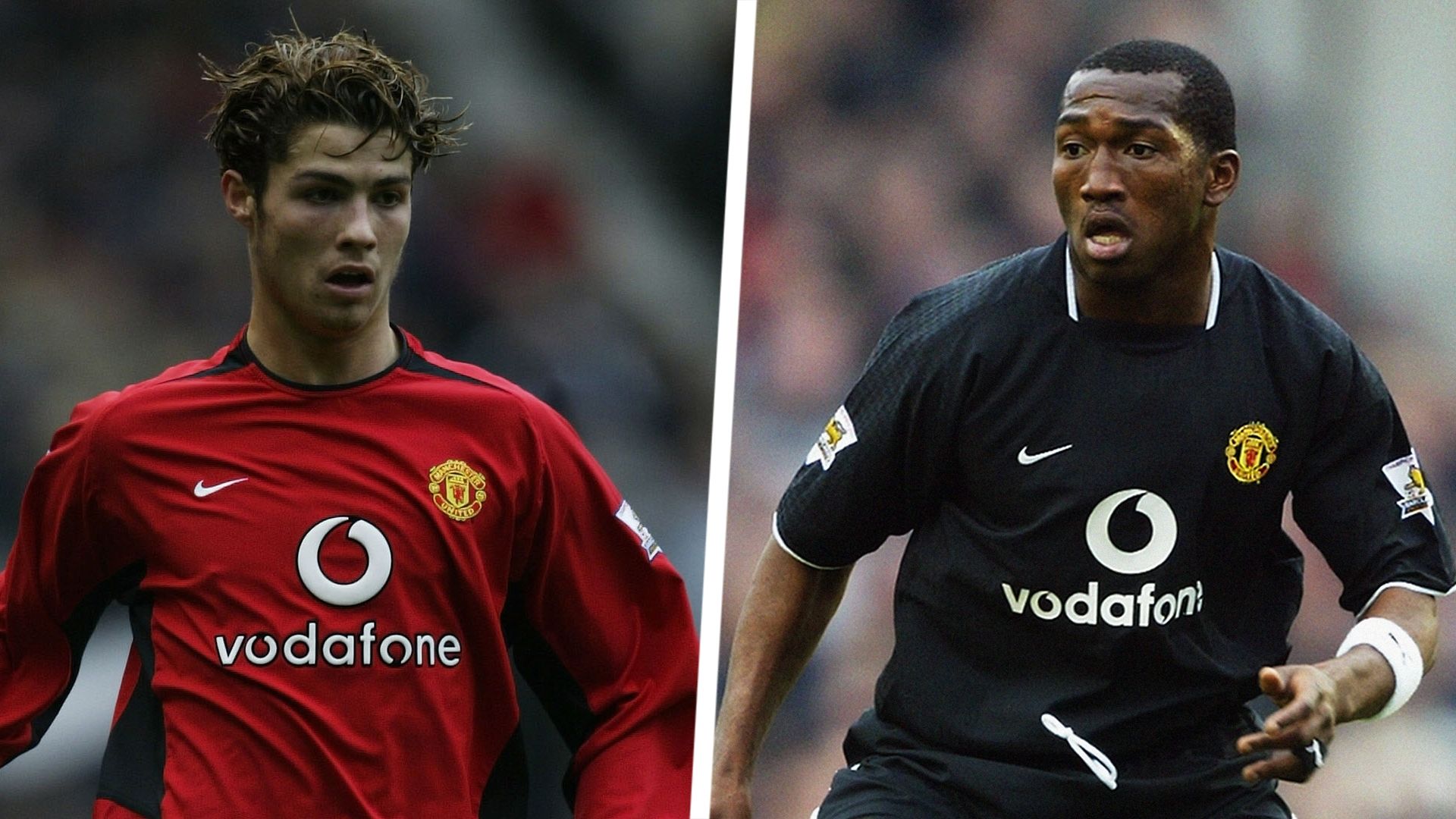 Cristiano Ronaldo Eric Djemba-Djemba Manchester United