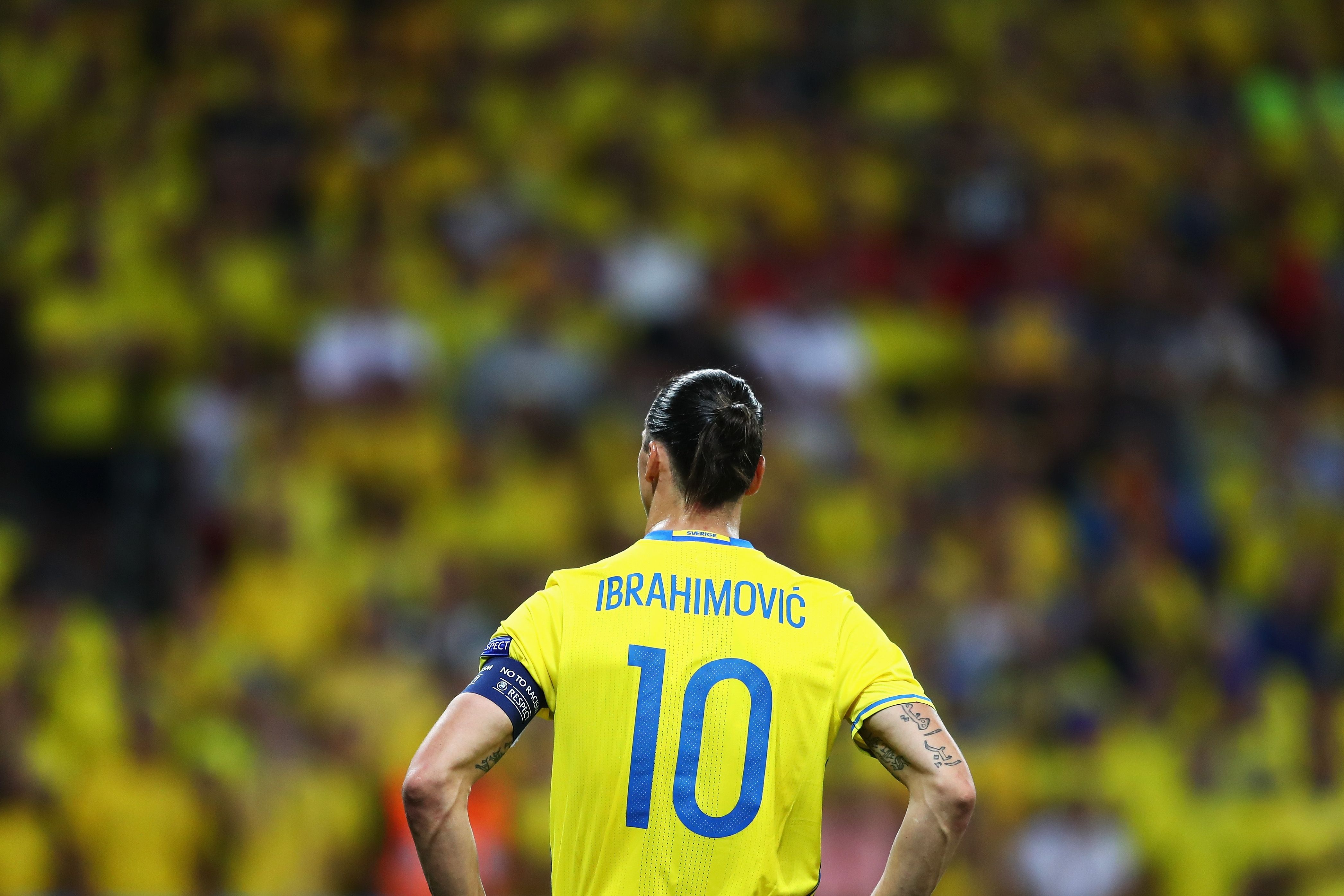Zlatan Ibrahimovic of Sweden